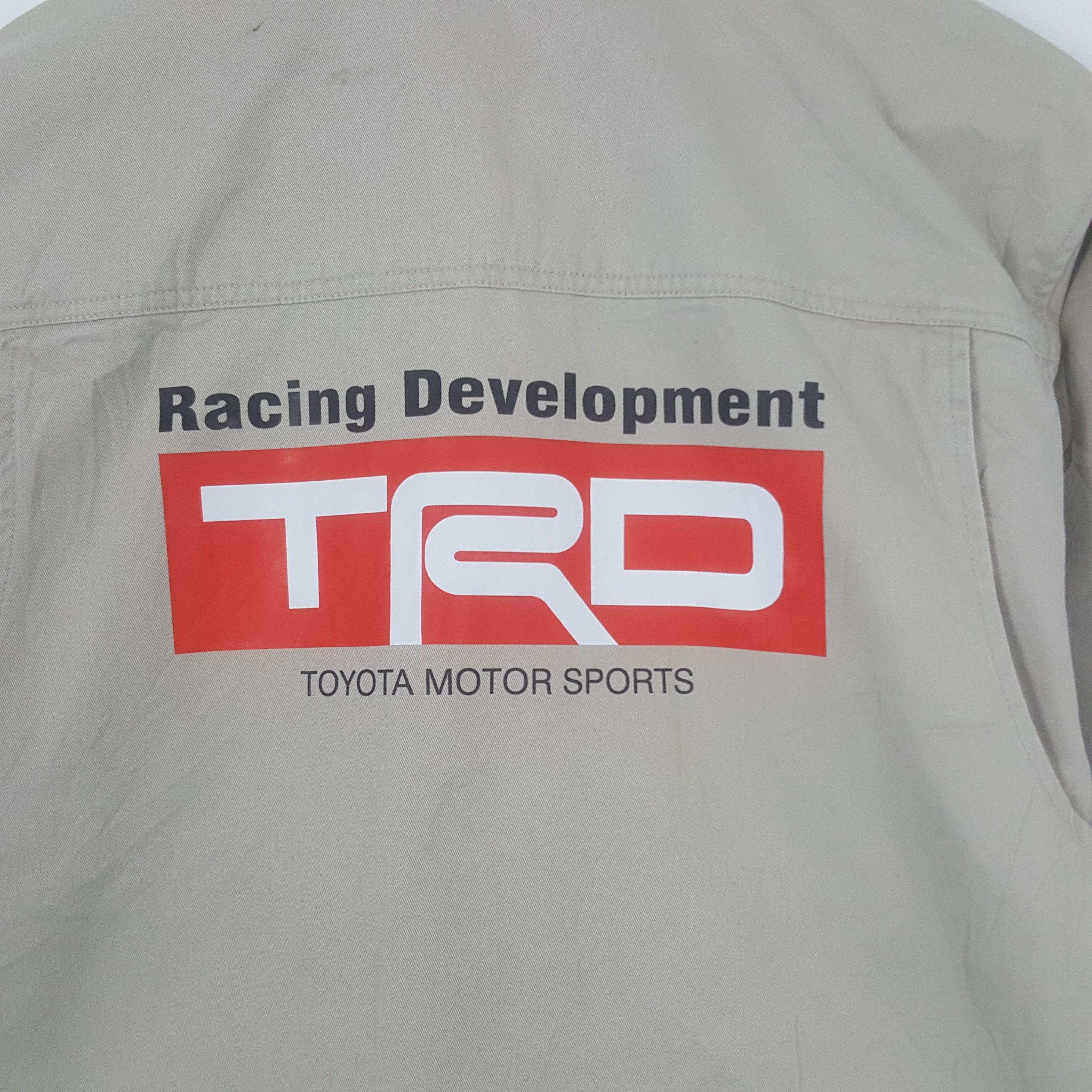 Uniform Wares × Vintage Vintage TRD Racing Development Custom Worker Zipper Jacket Size US L / EU 52-54 / 3 - 2 Thumbnail