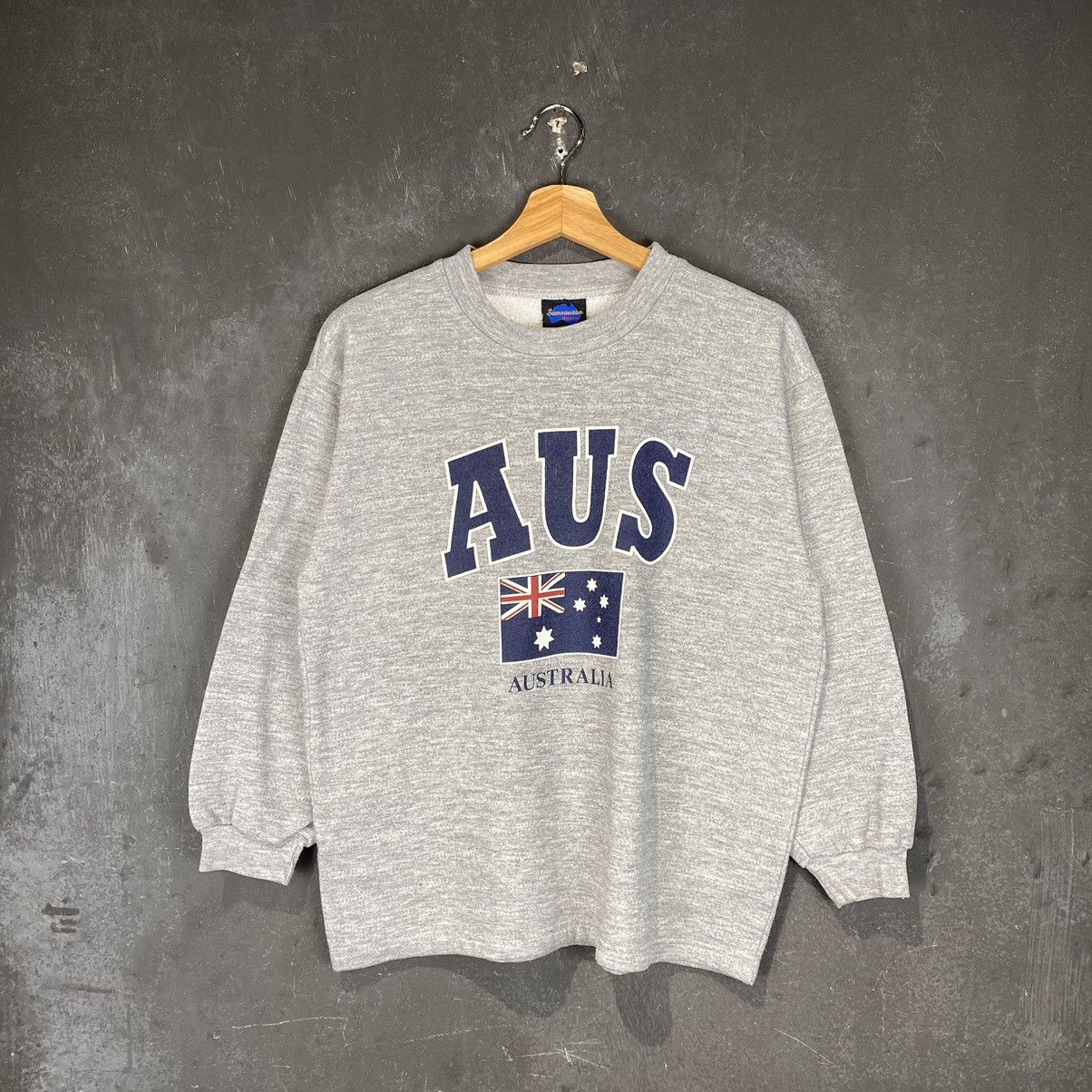 Man Made In Australia × Vintage OG True 90s Australia Crewneck Size S / US 4 / IT 40 - 1 Thumbnail