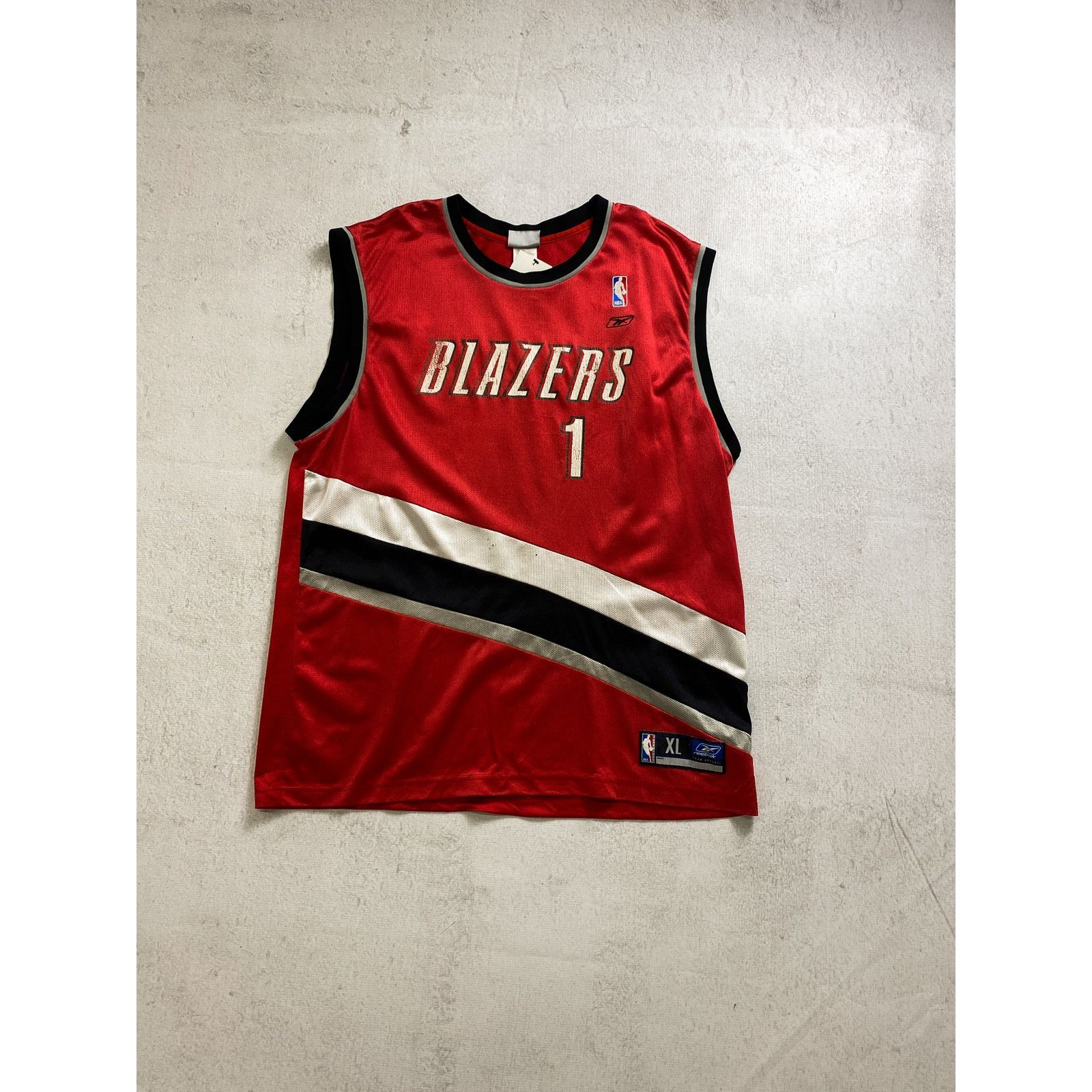 Portland Trail Blazers Vintage Jersey Rare Vintage Adidas NBA