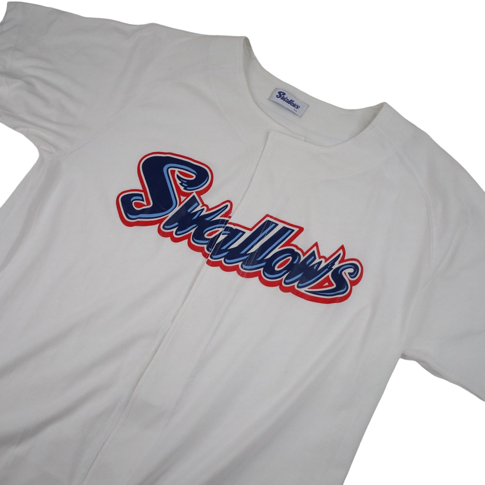 Vintage Vintage Tokyo Yakult Swallows Baseball Jersey Size US L / EU 52-54 / 3 - 2 Thumbnail