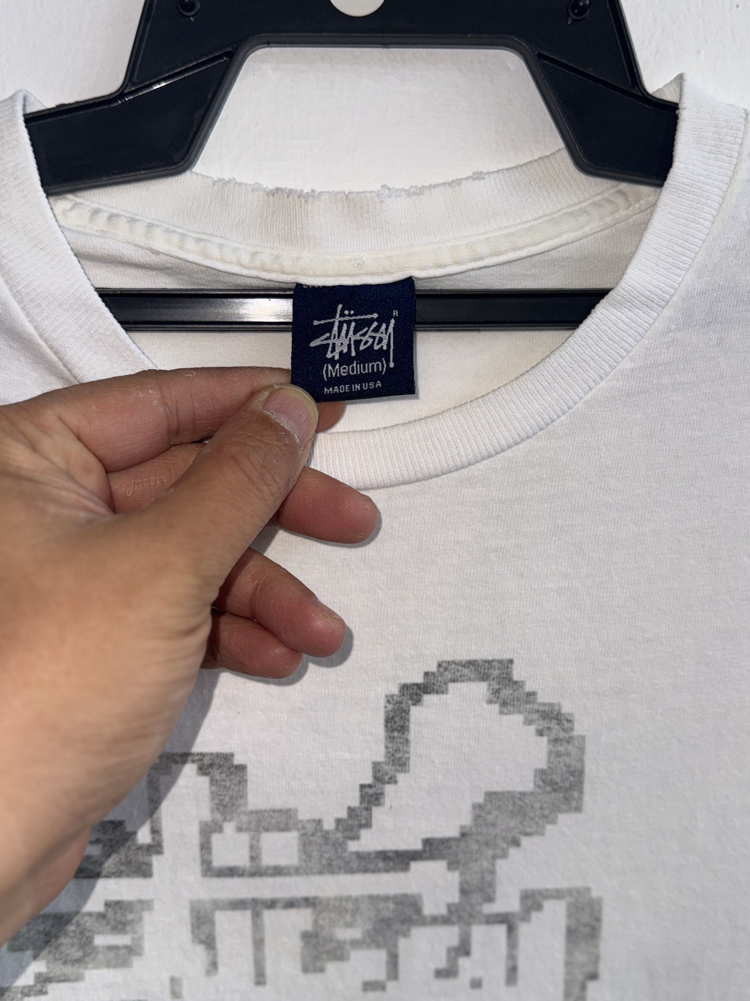 Stussy Stussy Digital Cross Bone Vintage T-Shirt Size US M / EU 48-50 / 2 - 4 Thumbnail