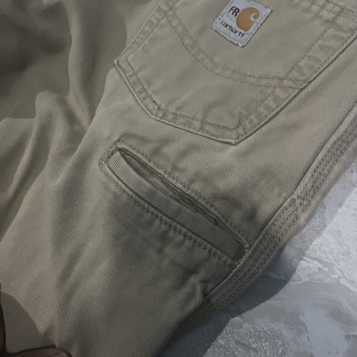 Carhartt Vintage Carhartt FR Light Brown Carpenter Pant Size US 30 / EU 46 - 6 Thumbnail