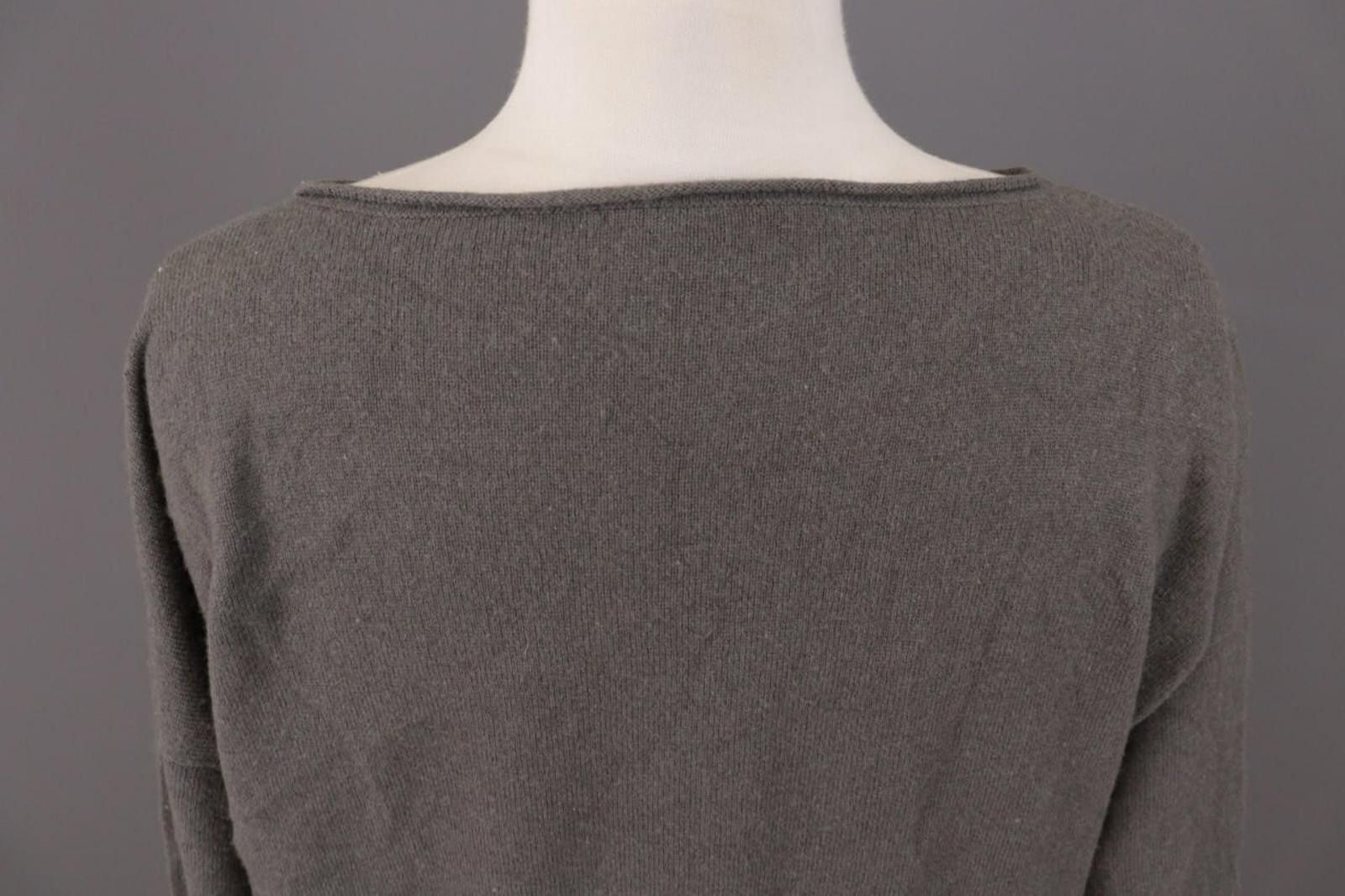 Designer Fabiana Filippi Brown Merino Wool Silk Dress Size S / I 42 Size S / US 4 / IT 40 - 12 Thumbnail