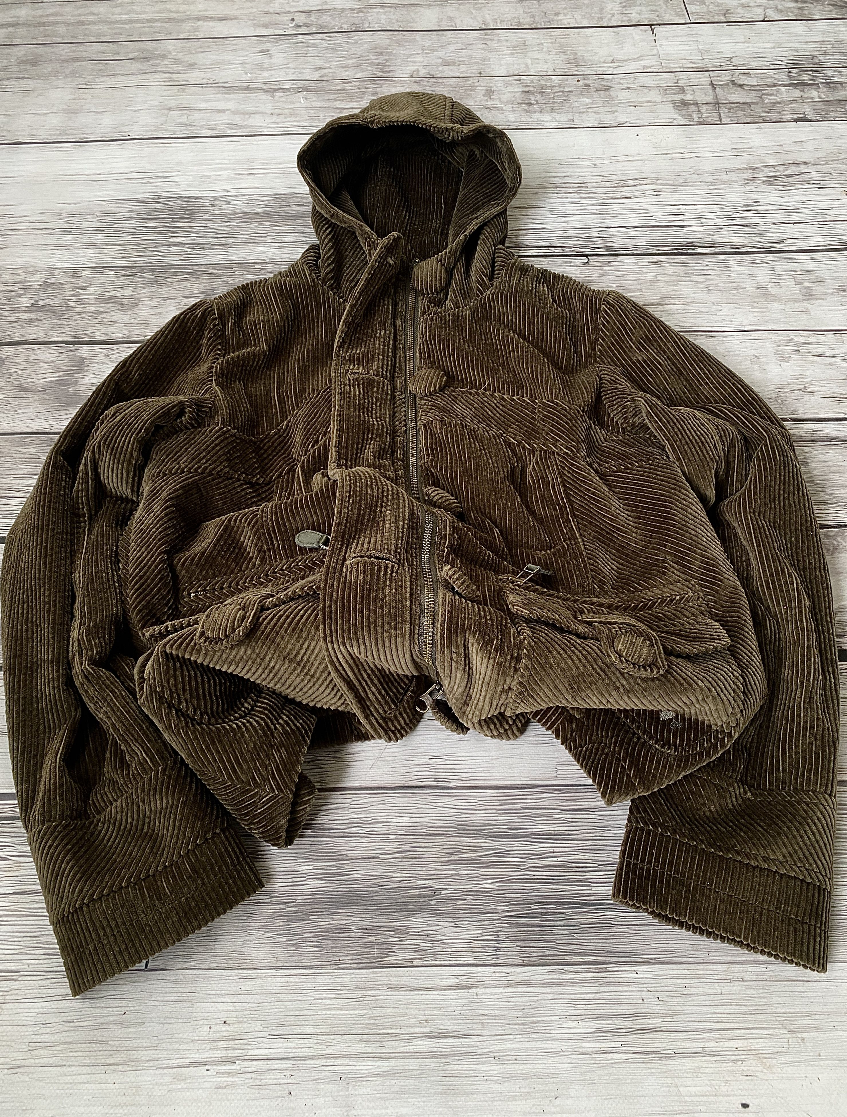 Other VTG Junya Balenciaga Style Classic Cargo Jacket With Hood Size US M / EU 48-50 / 2 - 1 Thumbnail
