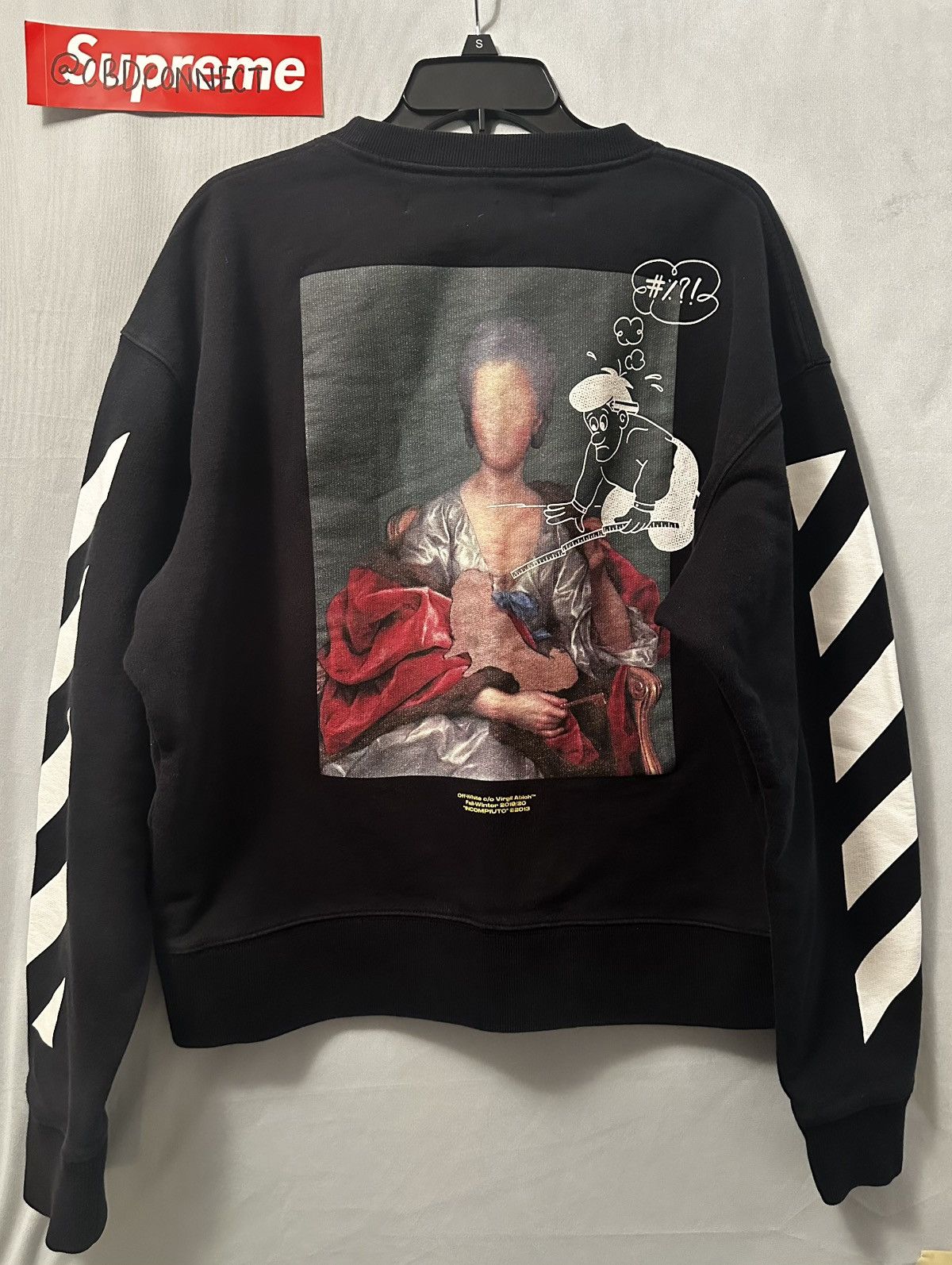 Off-White × Virgil Abloh Off-White x Virgil Abloh “INCOMPIUTO” Sweatshirt Size US M / EU 48-50 / 2 - 2 Thumbnail