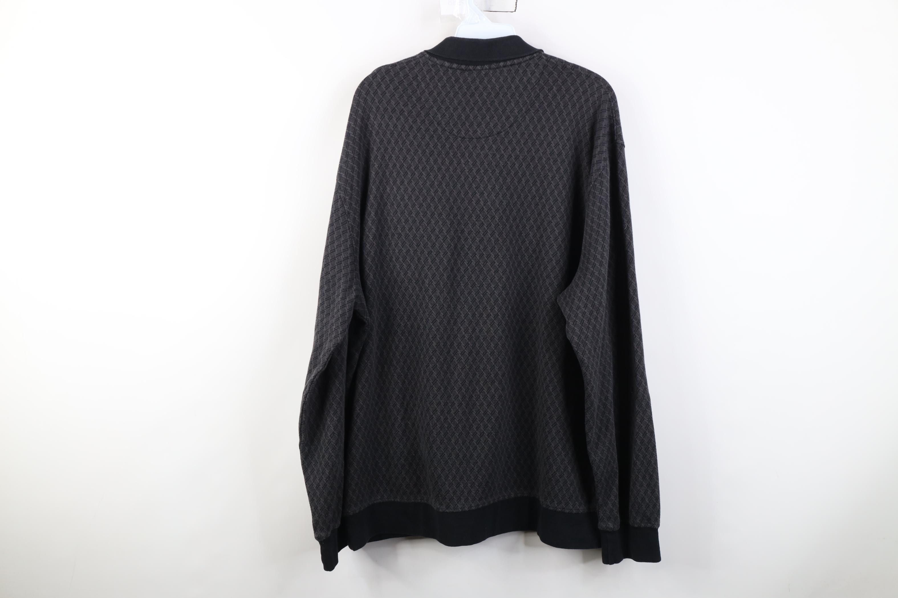 Vintage Vintage 90s Streetwear Knit Pullover Long Sleeve Rugby Polo Size US XL / EU 56 / 4 - 10 Thumbnail
