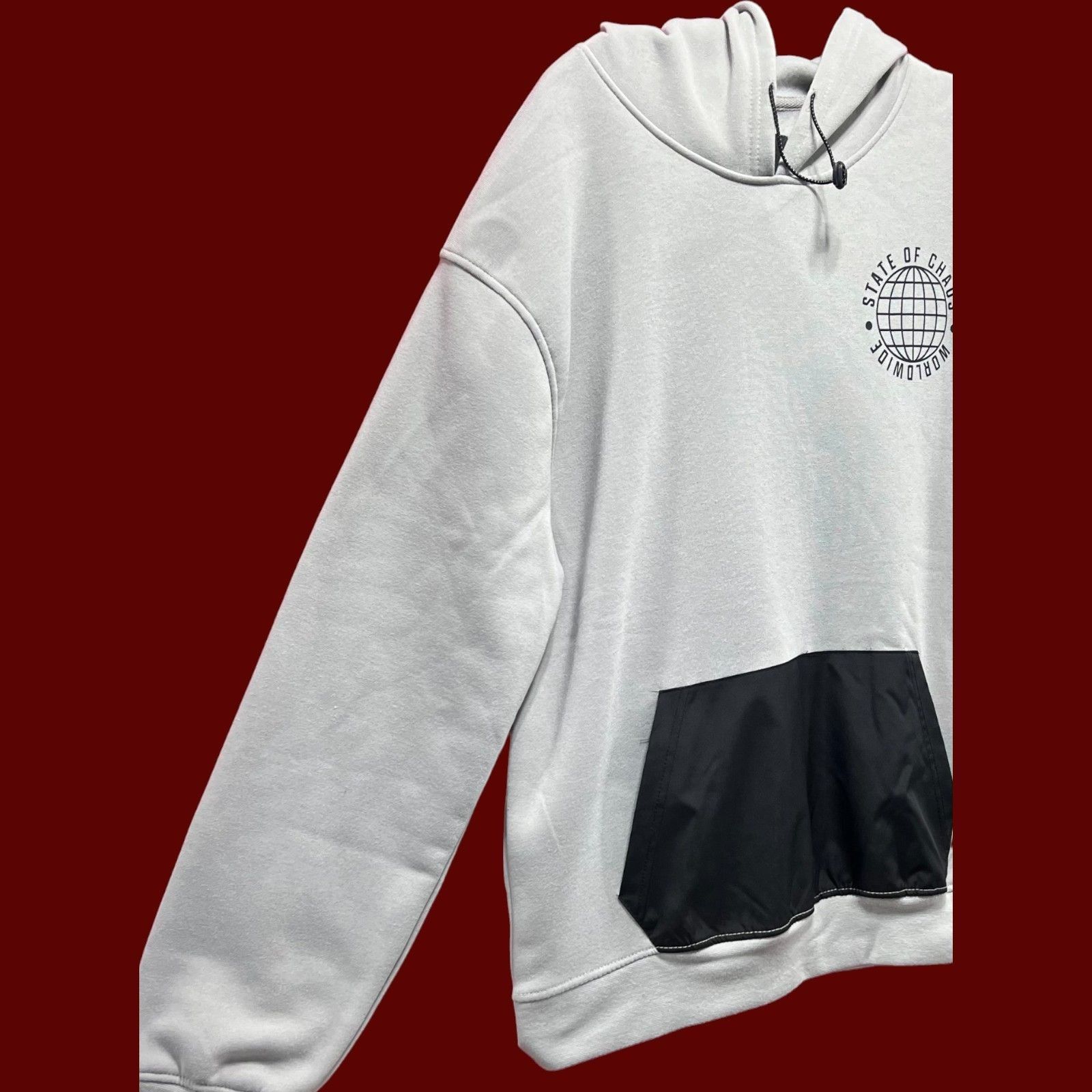 rue21 Rue 21 - Men's Long Sleeved Hooded Sweater - Grey - Medium Size US M / EU 48-50 / 2 - 15 Thumbnail