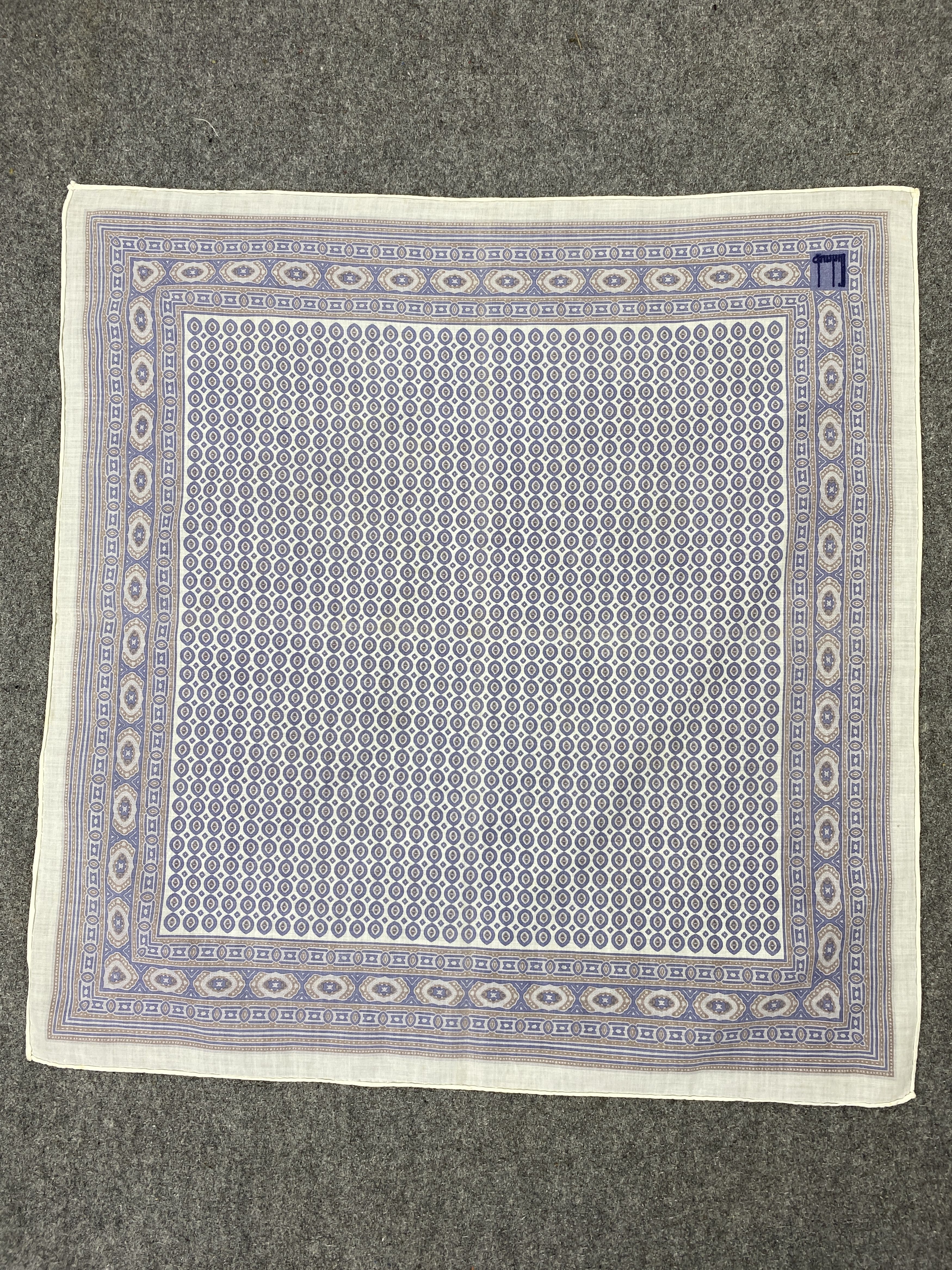 Alfred Dunhill Vintage Dunhill Handkerchief / Neckerchief KT0270 Size ONE SIZE - 7 Thumbnail