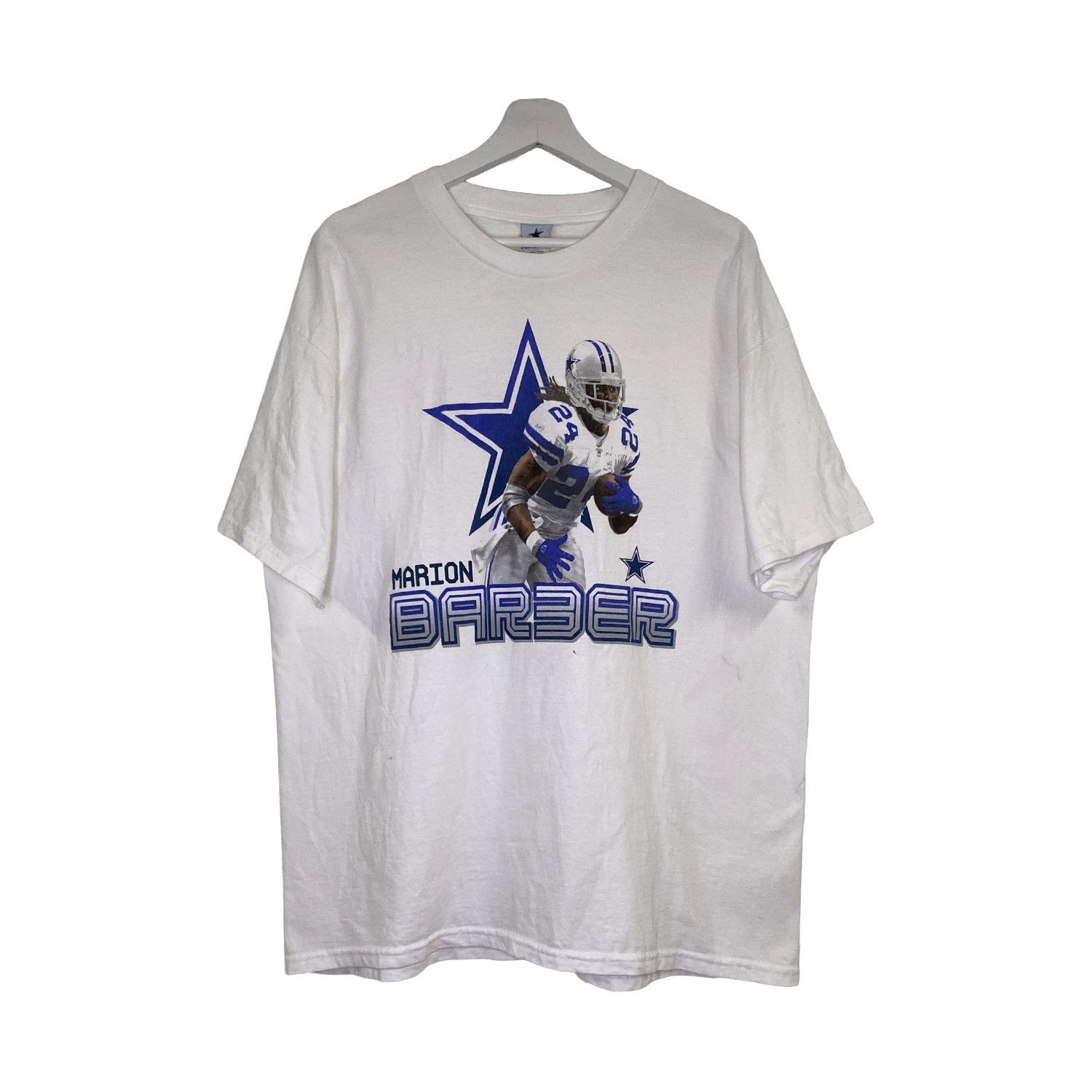 NFL Vintage Marion Barber Cowboys The Barbarian T-Shirt Size US XL / EU 56 / 4 - 1 Thumbnail