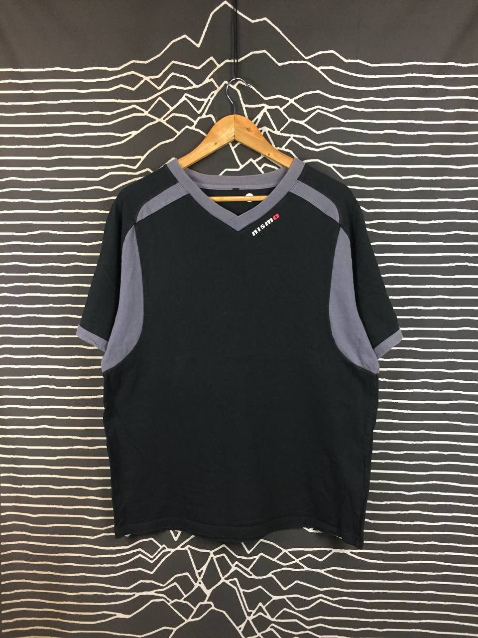 Japanese Brand Vtg Nismo Nissan Motorsports Racing Tech V-Neck Tee Size US L / EU 52-54 / 3 - 2 Thumbnail