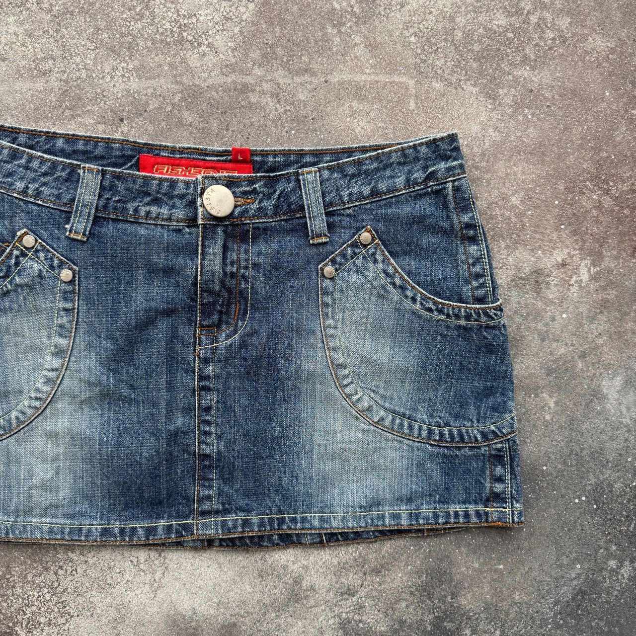Hysteric Glamour Fishbone Y2K Vintage Glamour Low Rise Mini Skirt Size 30" / US 8 / IT 44 - 5 Thumbnail