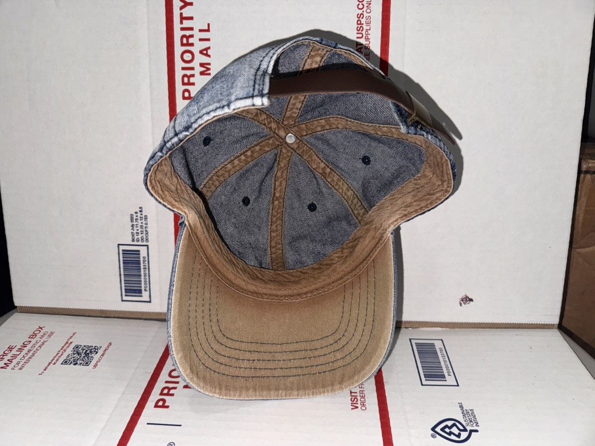 Other Boeached washed denim style baseball cap dad hat plain blank Size ONE SIZE - 3 Thumbnail