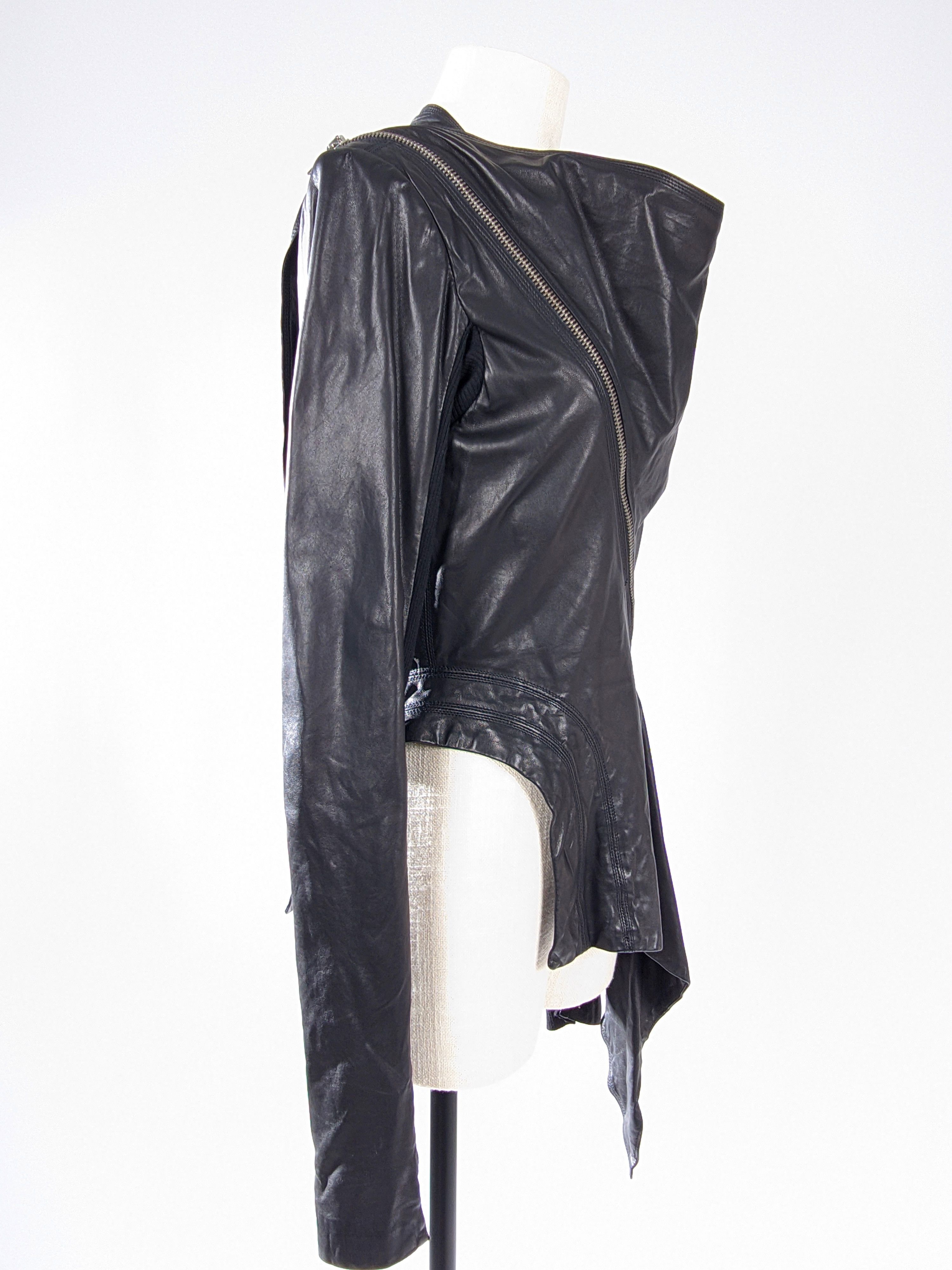 Rick Owens Rick Owens leather jacket Size M / US 6-8 / IT 42-44 - 6 Thumbnail