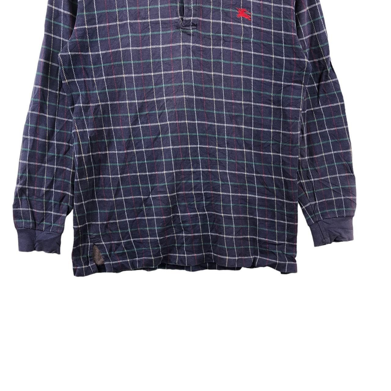 Burberry Vintage 90’ BURBERRY LONDON Nova Checks Polo Tee Shirt Size US S / EU 44-46 / 1 - 4 Thumbnail