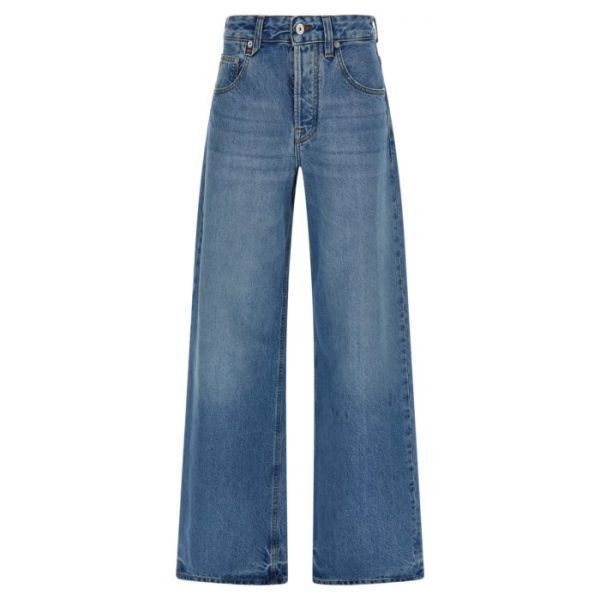 Le De-Nimes Large Denim Pants in Blue, Women's (Size 26)