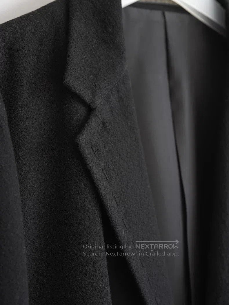 Yohji Yamamoto YOHJI YAMAMOTO Hand-stitched Silver Button Jacket Size US M / EU 48-50 / 2 - 6 Thumbnail