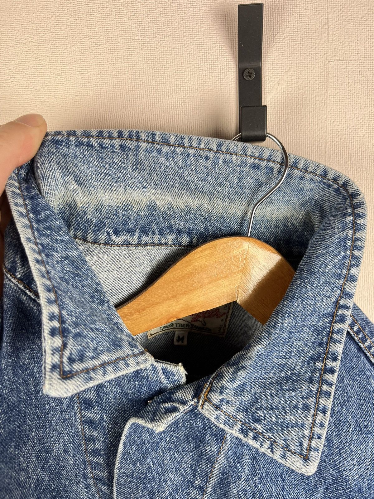 Lee vintage lee distressed denim cowboy jacket blue size m Size US M / EU 48-50 / 2 - 13 Thumbnail