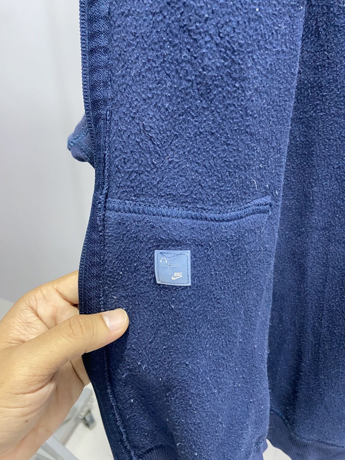 Nike Nike Big logo zipper hoodie Size US XL / EU 56 / 4 - 7 Thumbnail