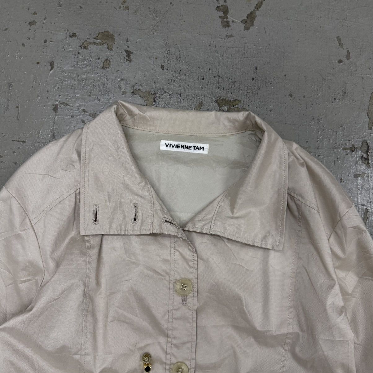 Vivienne Tam Vivienne Tam Parka Long Light Jacket Size M / US 6-8 / IT 42-44 - 4 Thumbnail