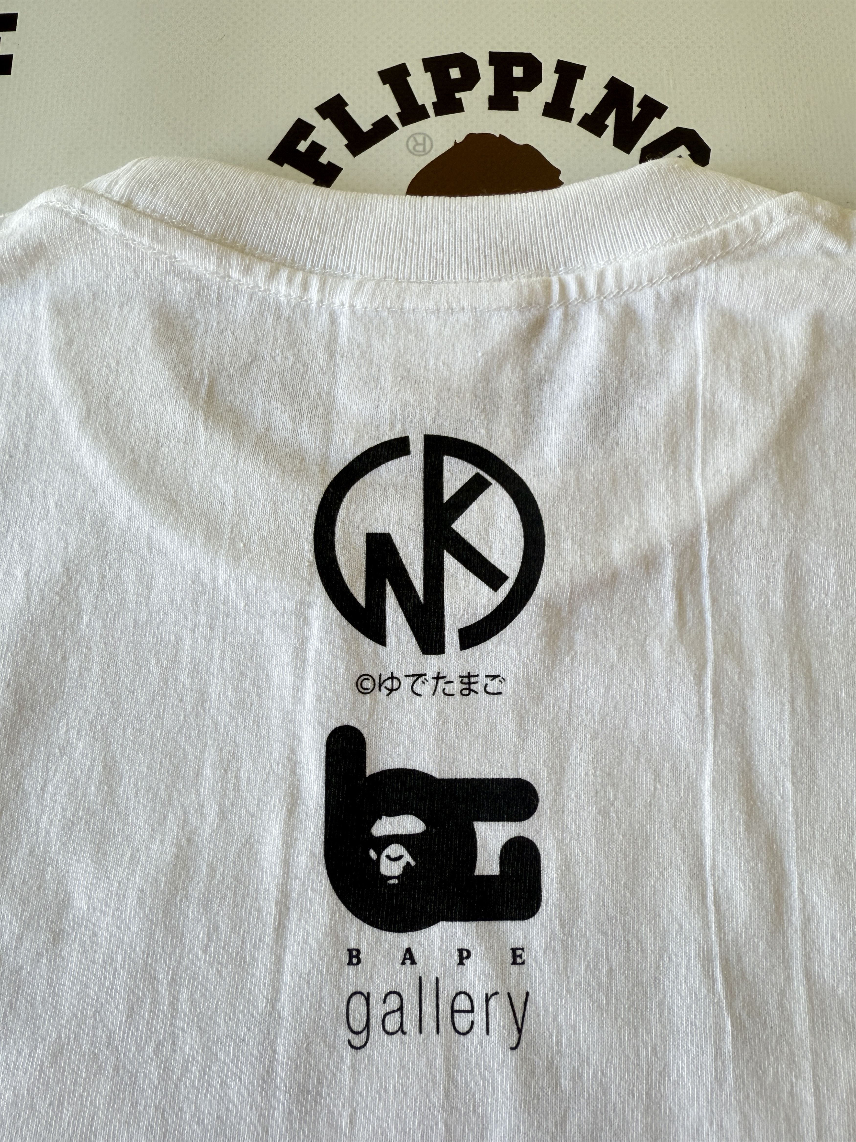 Bape BAPE GALLERY X ゆでたまご TEE Size US M / EU 48-50 / 2 - 6 Thumbnail