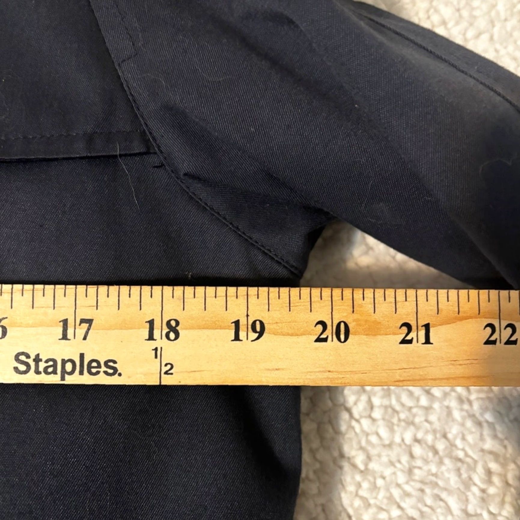 Vintage VINTAGE American Airlines Stewardess Trench Coat Newport Harbor 8 Petite USA Blue Women Coat 8P Size M / US 6-8 / IT 42-44 - 7 Thumbnail