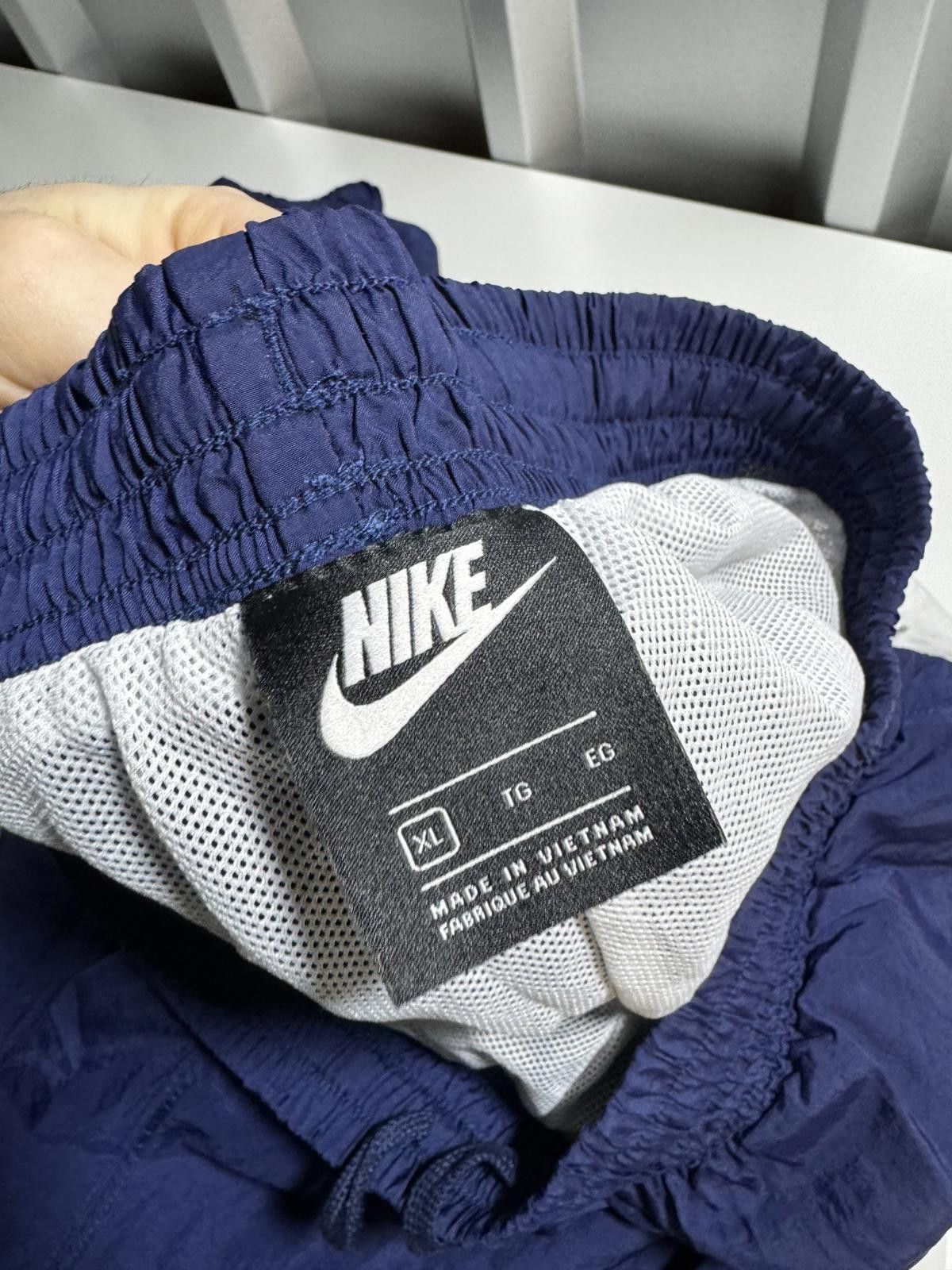 Nike Nike Men's Athletic Track Pants - XL - Navy and White Size US 36 / EU 52 - 3 Thumbnail