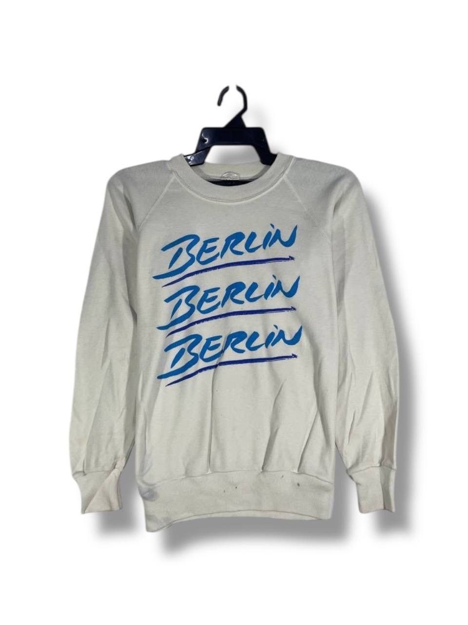 Other Vintage 80s berlin germany sweatshirt jumper size M Size US M / EU 48-50 / 2 - 1 Thumbnail