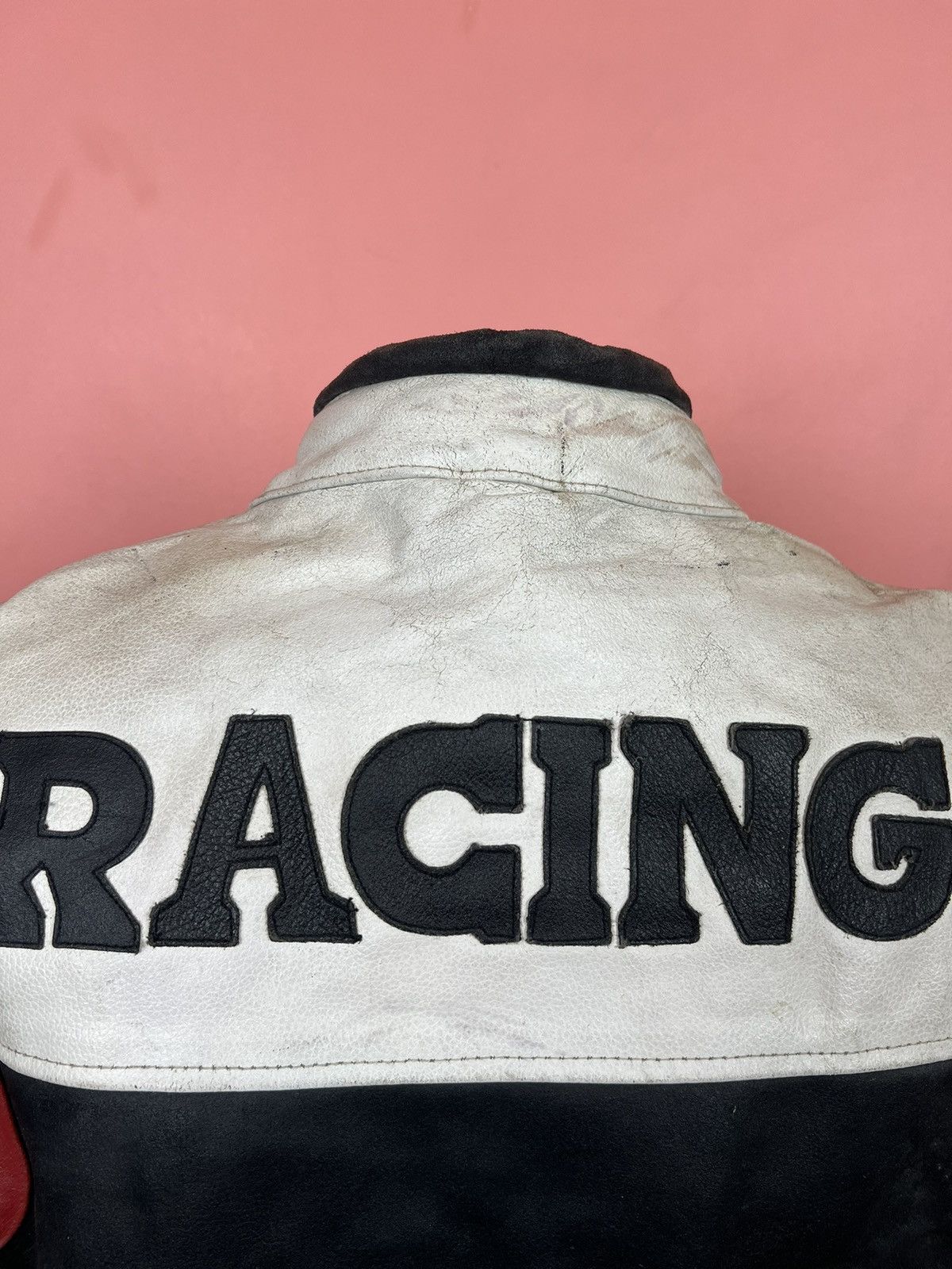 Vintage Suzuki vintage racing lether jacket y2k streetwear moto Size US XXL / EU 58 / 5 - 11 Thumbnail