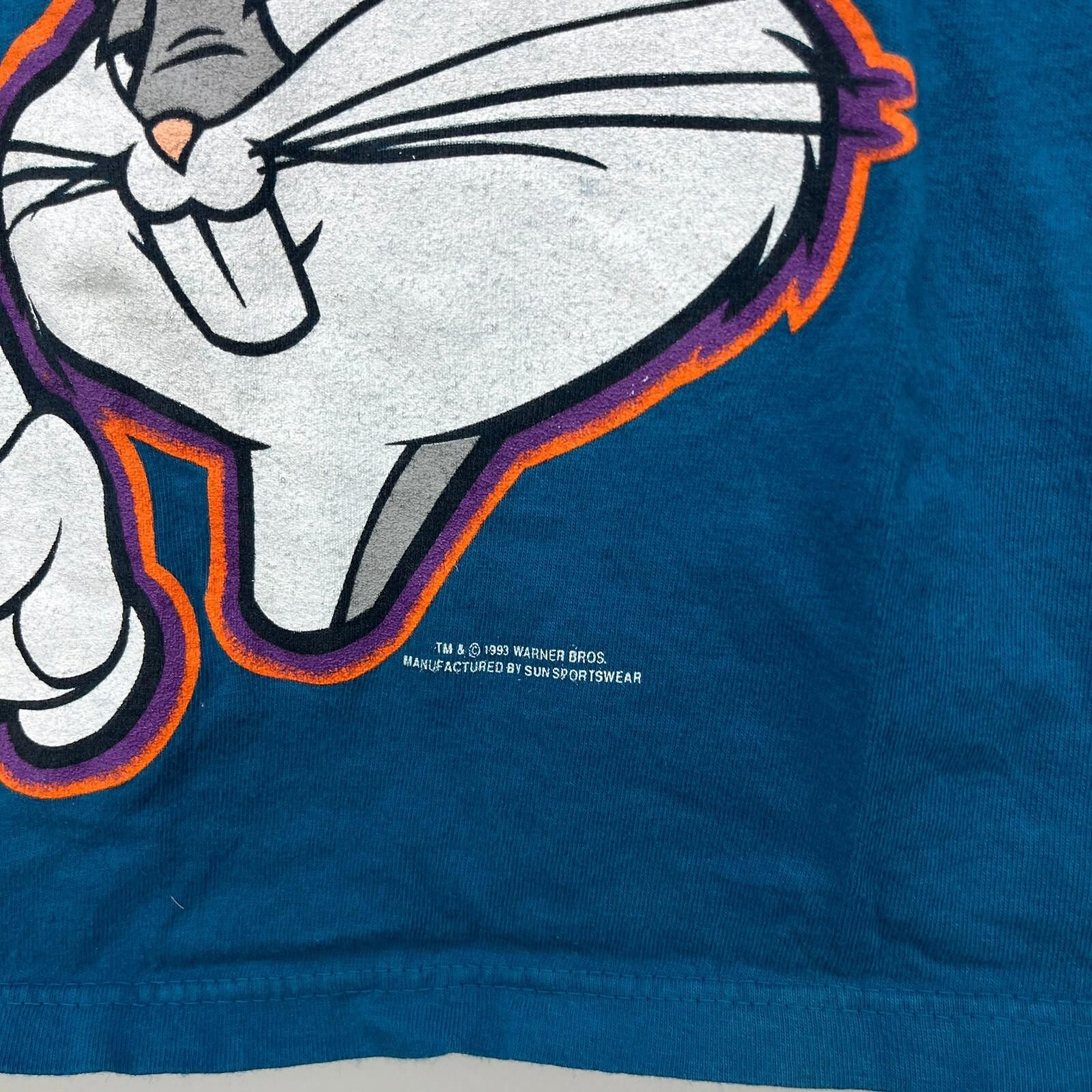 Other Vintage 90s Looney Tunes Bugs Bunny 24 Carrot T Shirt Small Size US S / EU 44-46 / 1 - 3 Thumbnail