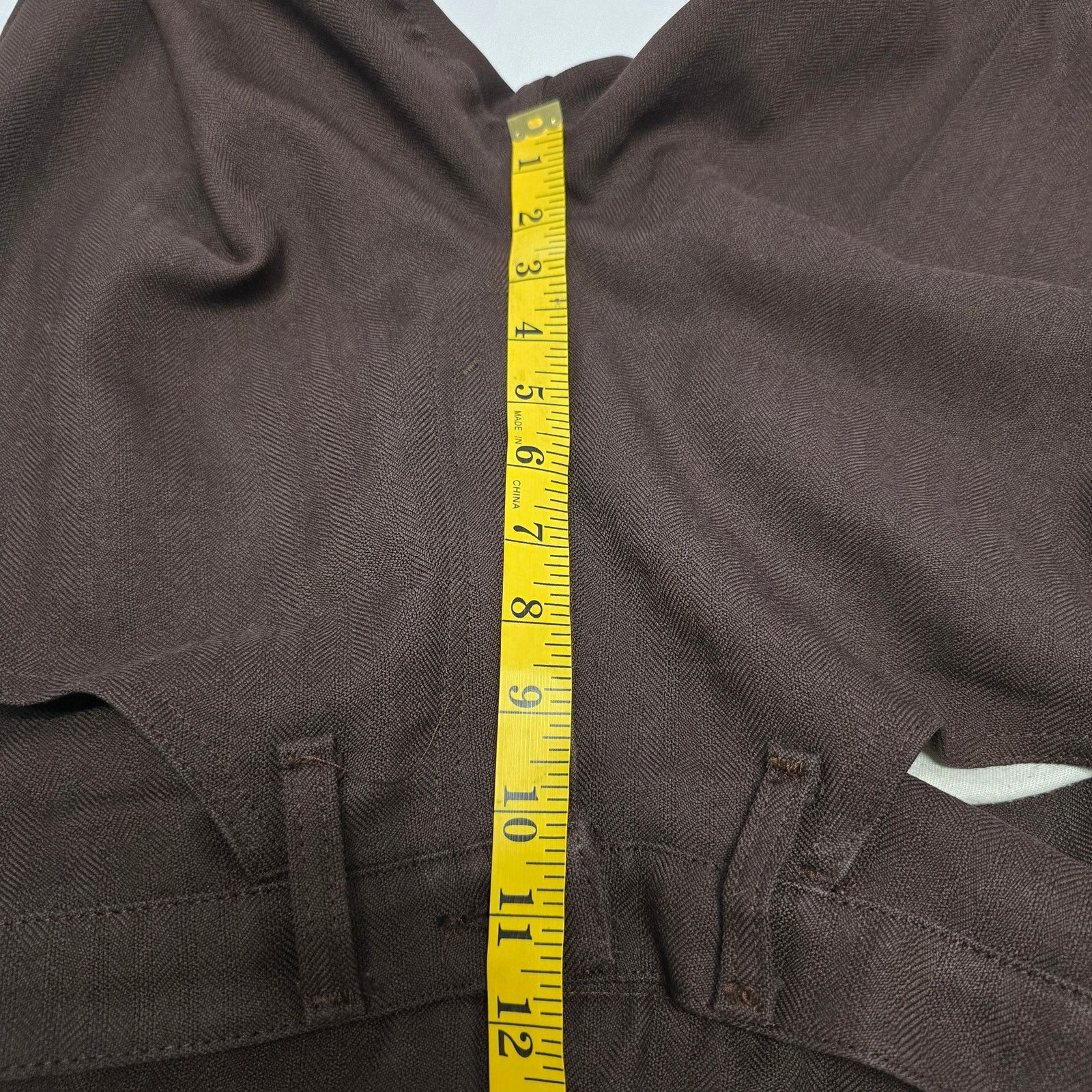 Levi's Vintage Levis Bootcut Pants Mens 34x29 Herringbone Western Size US 34 / EU 50 - 7 Thumbnail