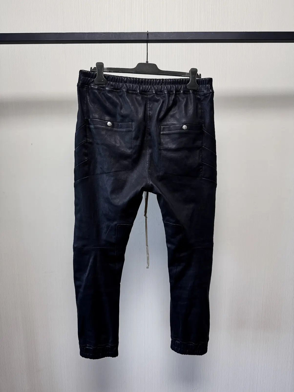 Rick Owens Rick Owens Performas leather biker jogger Size US 40 / EU 56 - 4 Thumbnail
