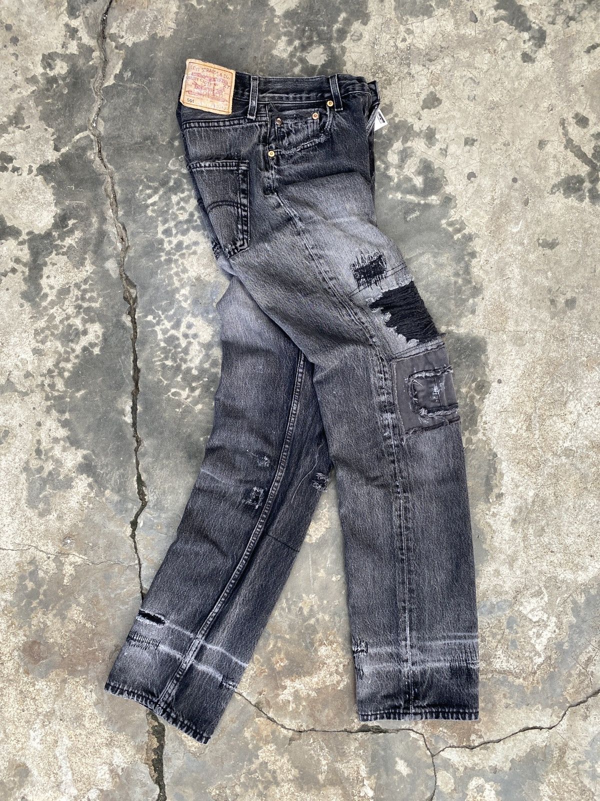 Levi's Vintage🔥Levi’s 501 Over Design Creation By Kousuke Matsui Size US 28 / EU 44 - 25 Thumbnail