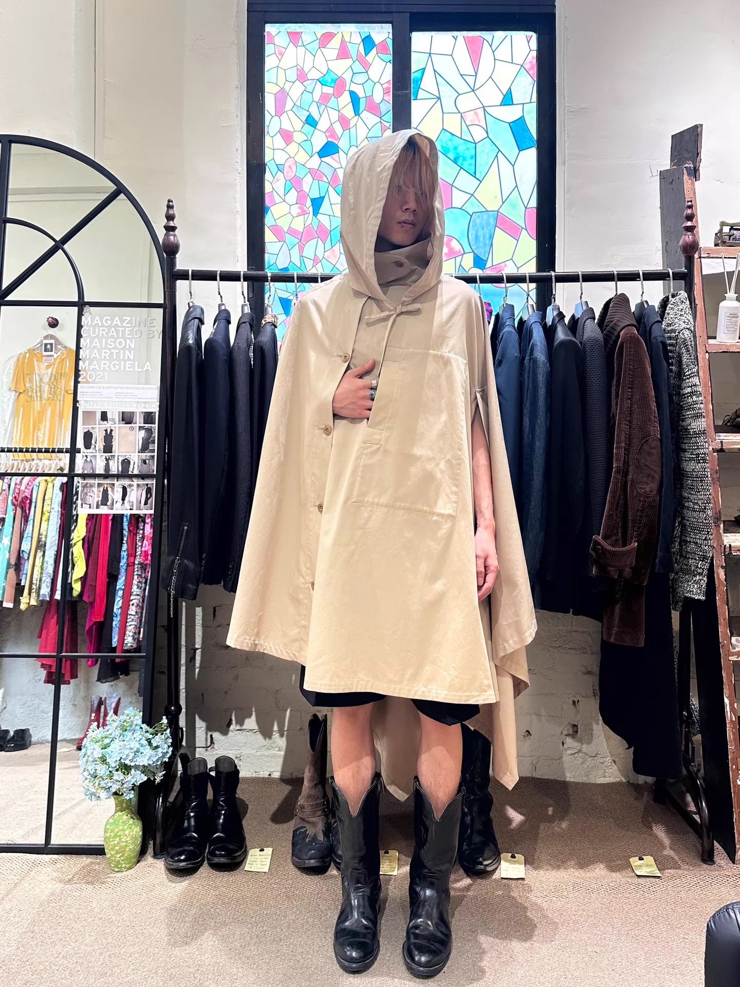 Lemaire LEMAIRE Early 2014 S/S Runway Cape Coat Size ONE SIZE - 5 Thumbnail