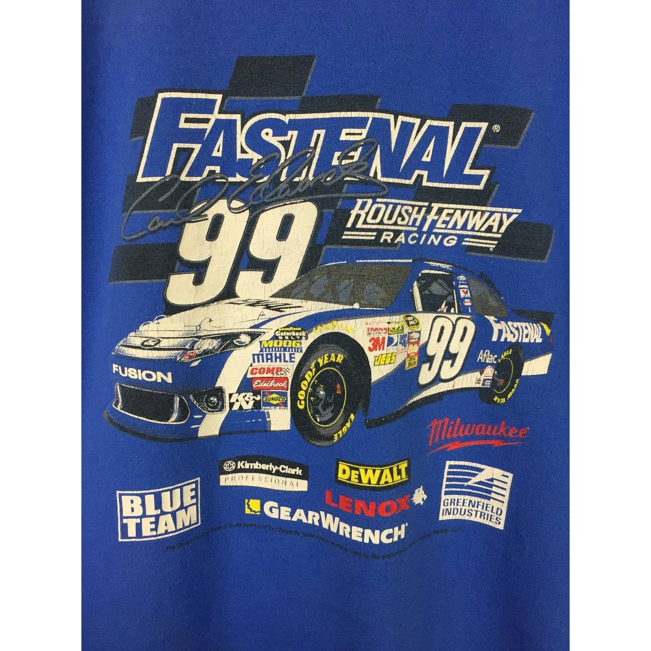 Gildan Fastenal Roush Fenway Racing Carl Edwards Tee Size XL Size US XL / EU 56 / 4 - 3 Thumbnail