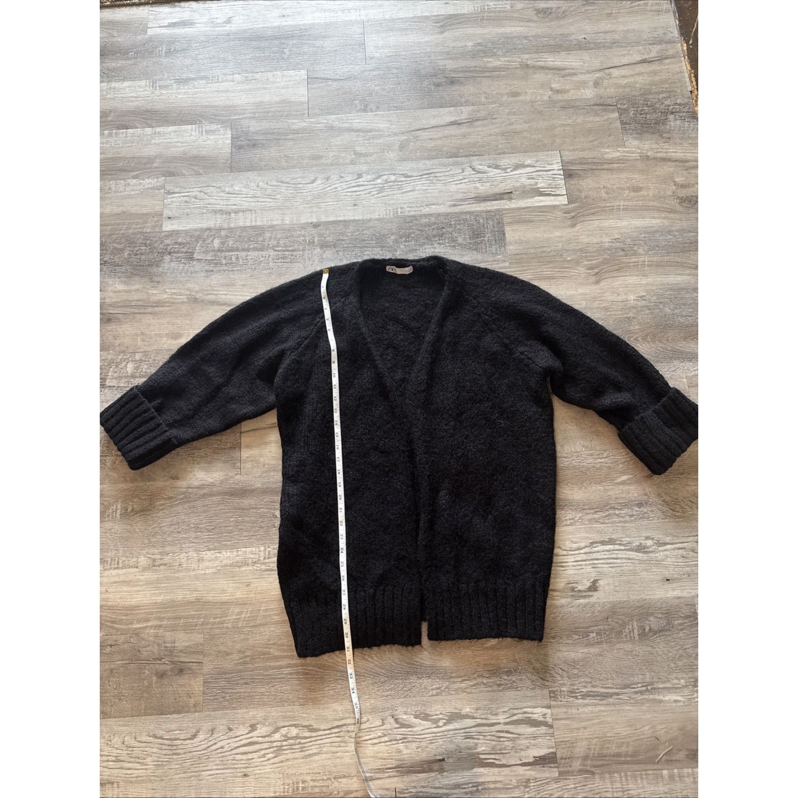 Zara ZARA Woman Knit Cardigan Black Size S Brand New Without Tag Size S / US 4 / IT 40 - 1 Thumbnail