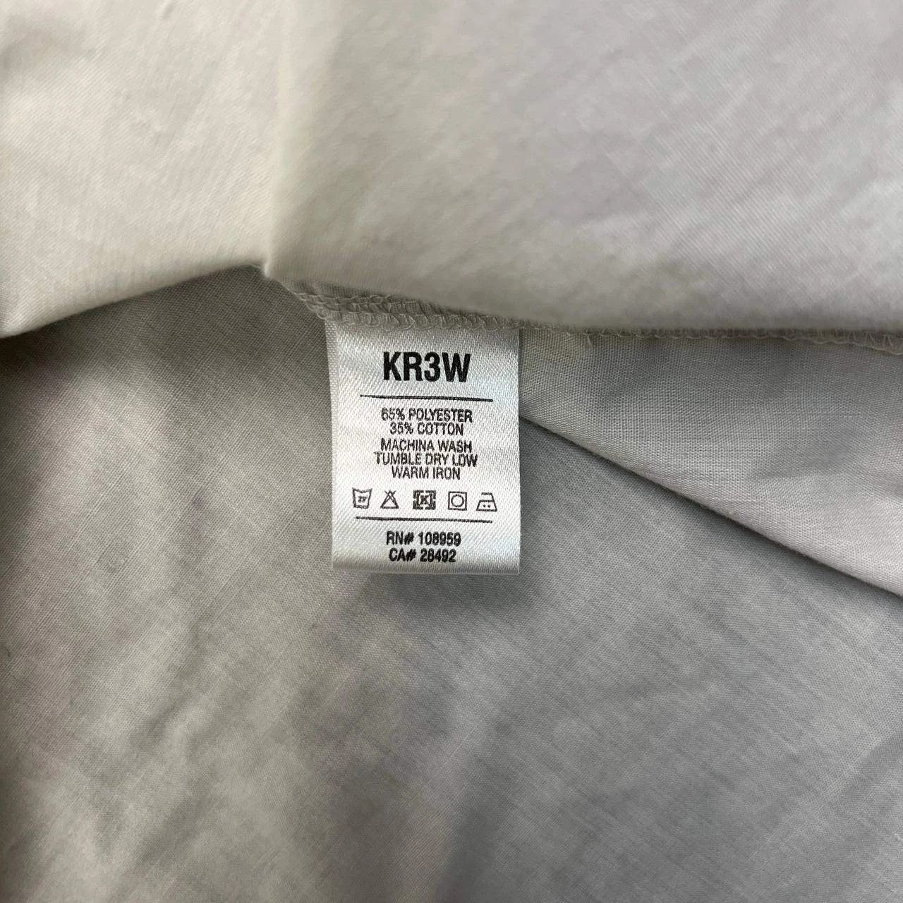 KREW Kr3w Shirt Men Button Up Short Sleeve Pocket Collared L Size US L / EU 52-54 / 3 - 3 Thumbnail