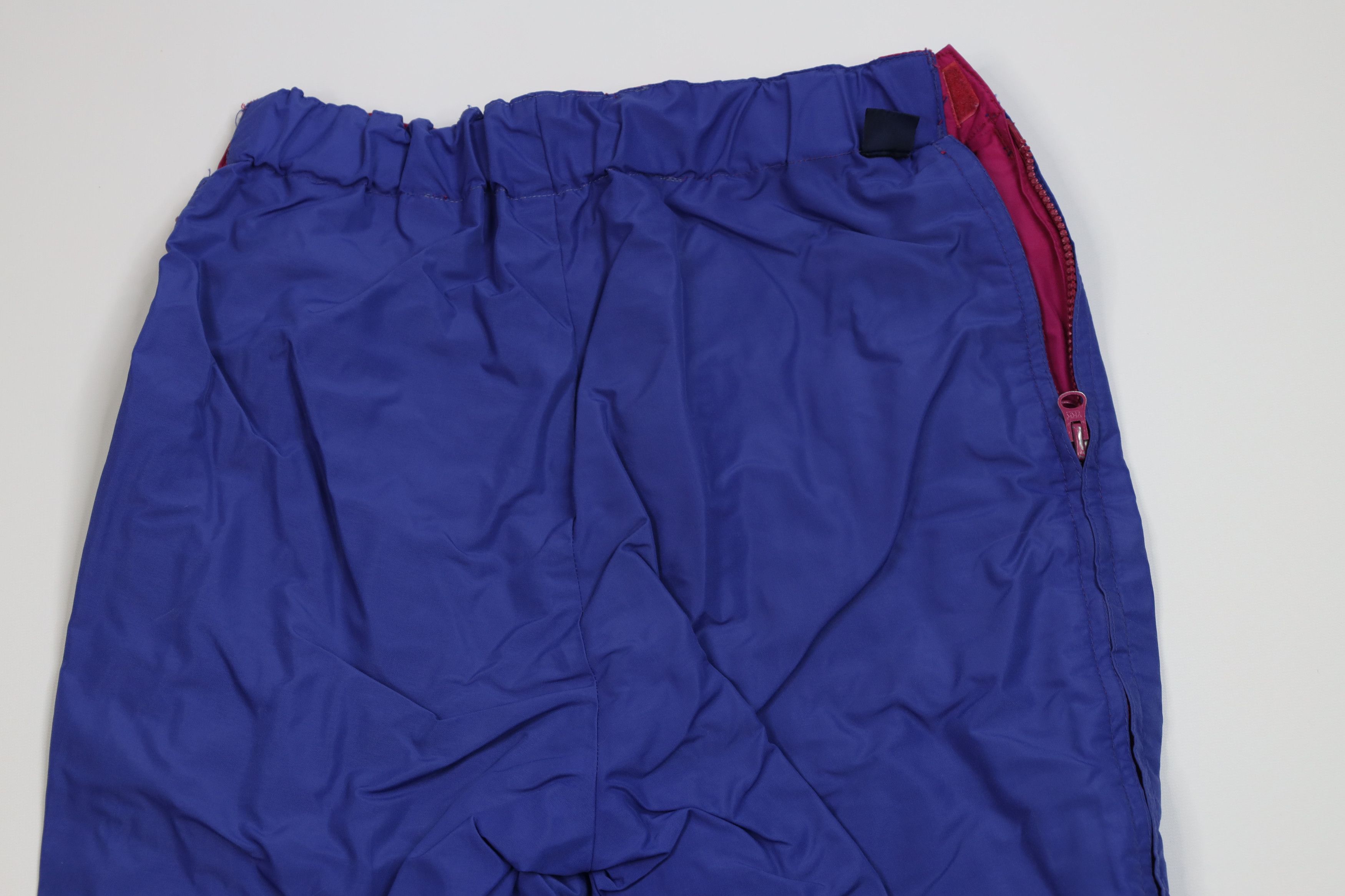 Columbia Vintage 90s Columbia Reversible Waterproof Rain Pants Size 28" / US 6 / IT 42 - 2 Thumbnail