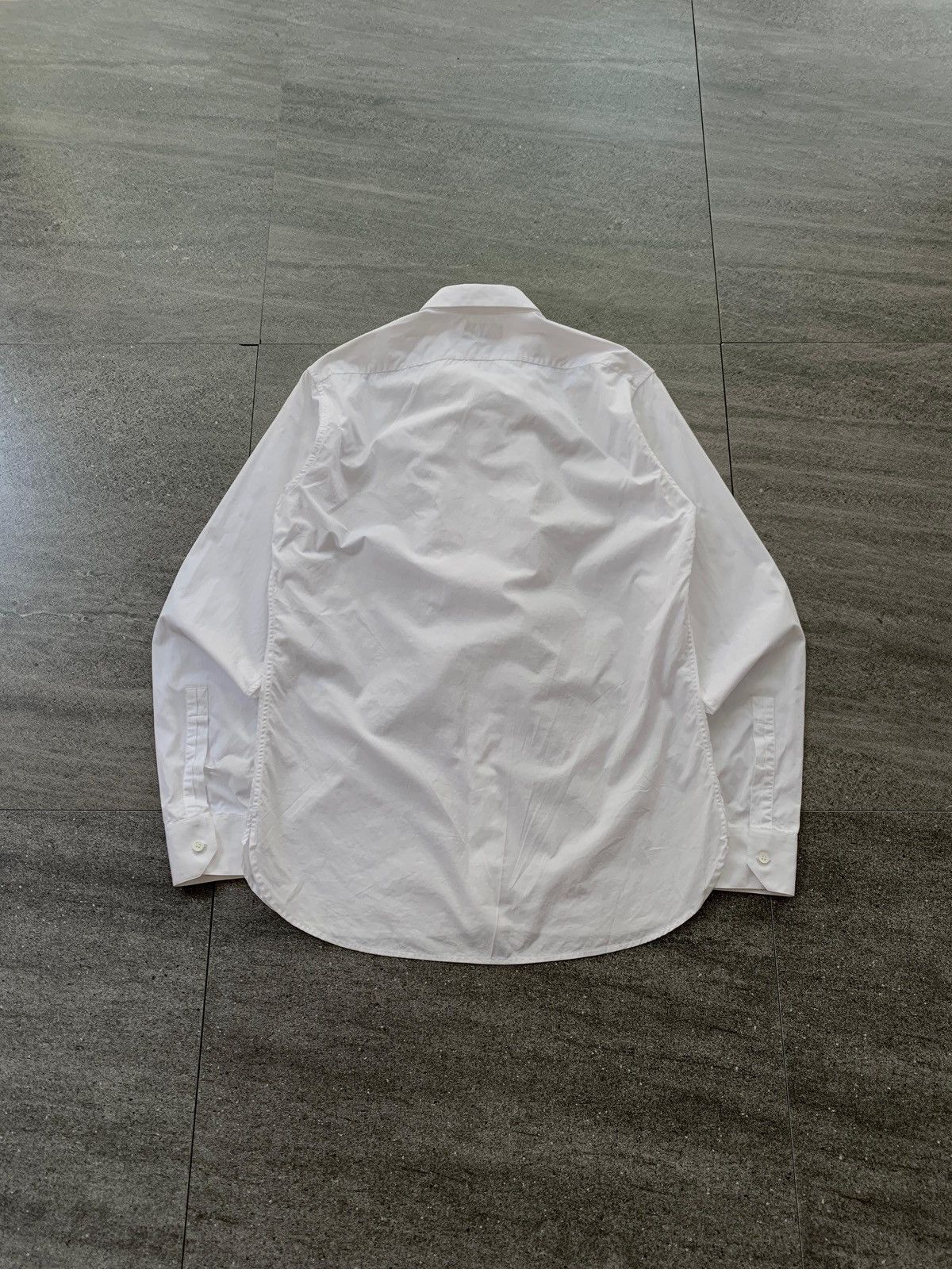 Saint Laurent Paris FREE TAX! Ruffled Ls Shirt by Hedi Slimane Size US M / EU 48-50 / 2 - 4 Thumbnail