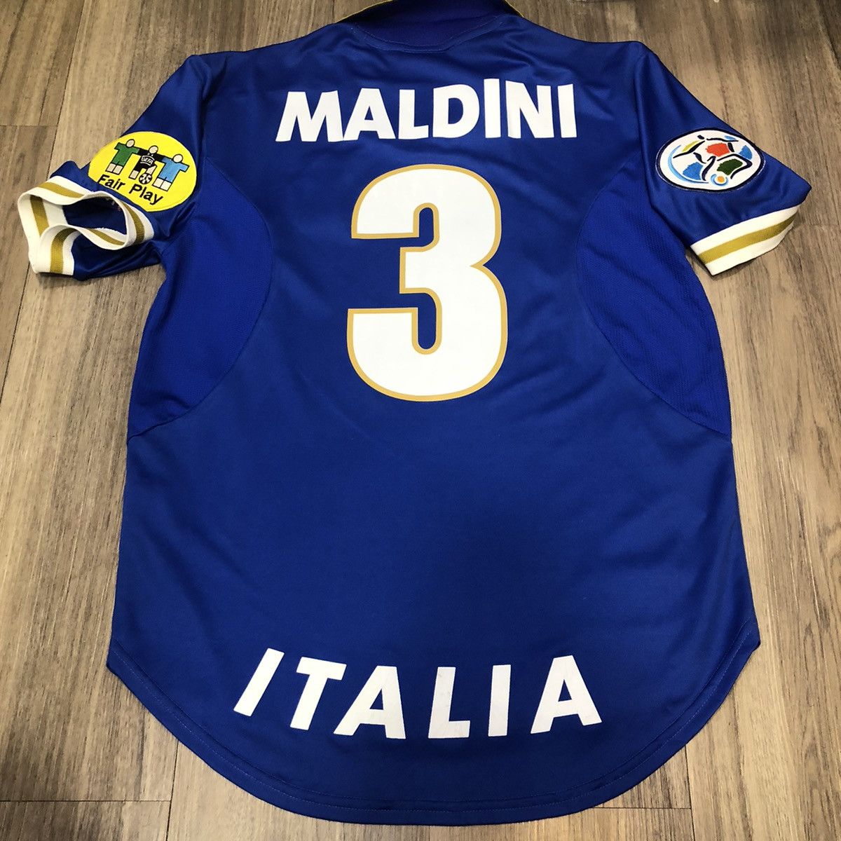 Nike Italy Euro 1996 home shirt #3 Maldini Size US M / EU 48-50 / 2 - 2 Thumbnail