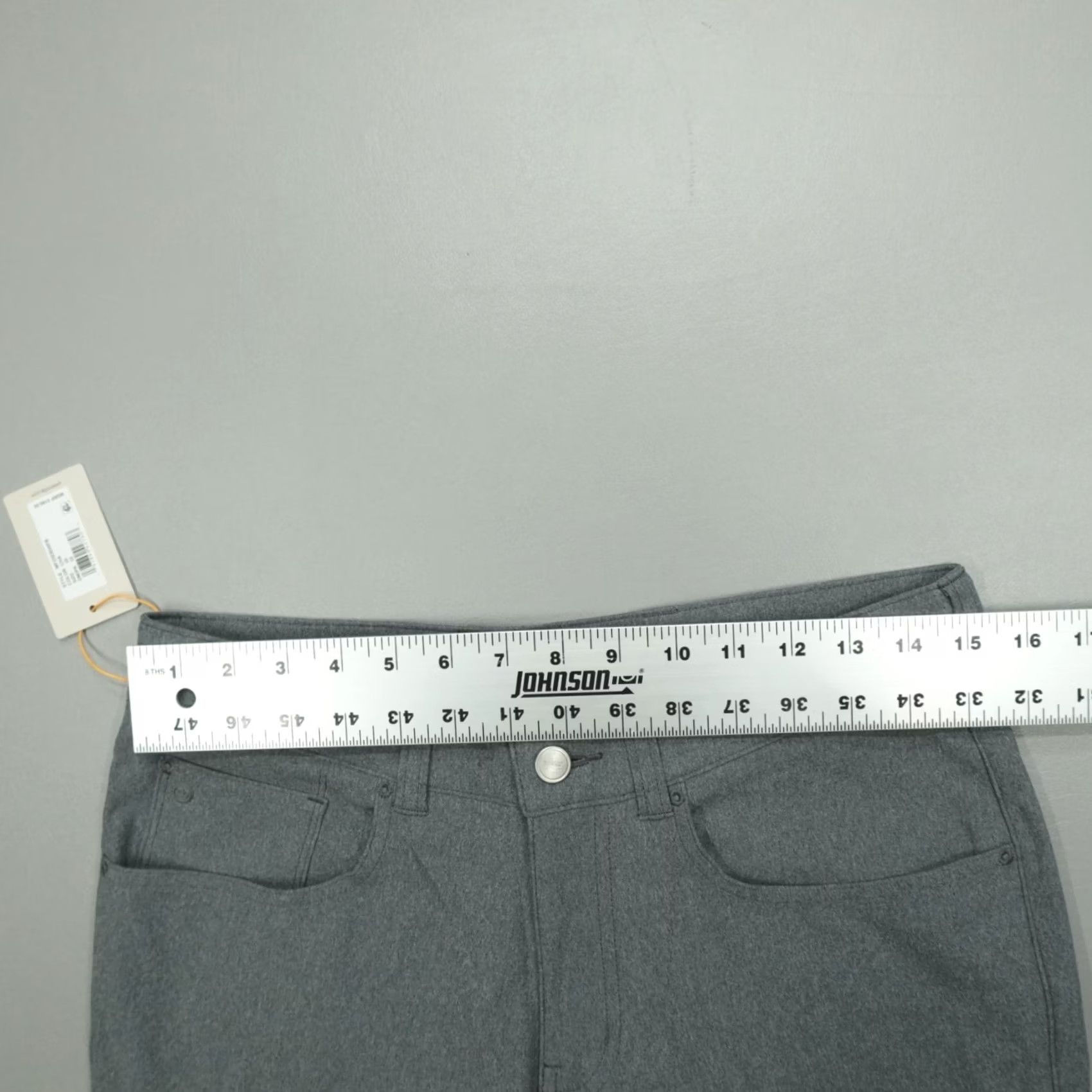 Peter Millar Peter Millar Brevard 5-Pocket Pants Classic Fit Men's 30x32 Grey 4-Way Stretch Size US 30 / EU 46 - 7 Thumbnail