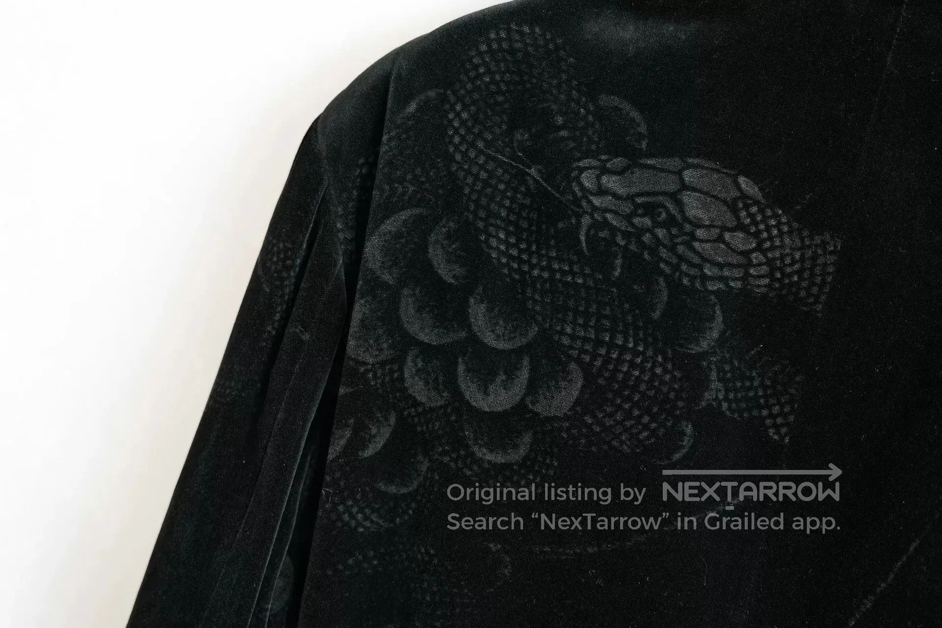 Yohji Yamamoto yohji yamamoto velvet jacket with grapes design. Size US M / EU 48-50 / 2 - 7 Thumbnail