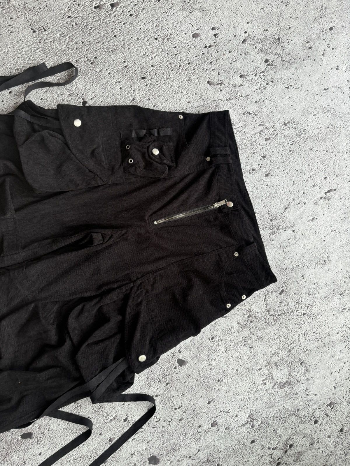 Hysteric Glamour 2000's Nache black cargo wide leg pants Lgb style Size US 32 / EU 48 - 7 Thumbnail