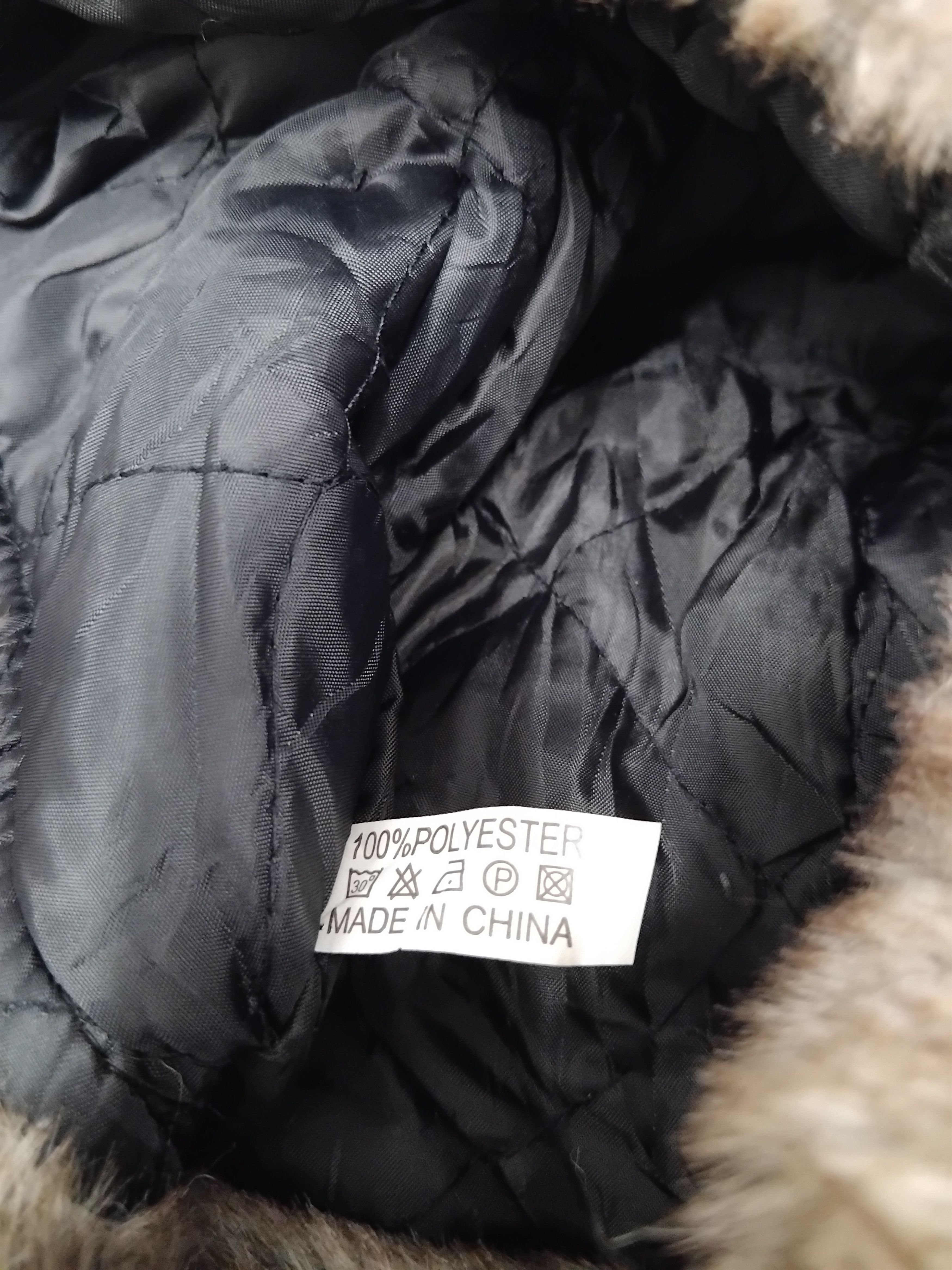 Japanese Brand 💥Unbranded grey winter fur hat Size ONE SIZE - 2 Thumbnail