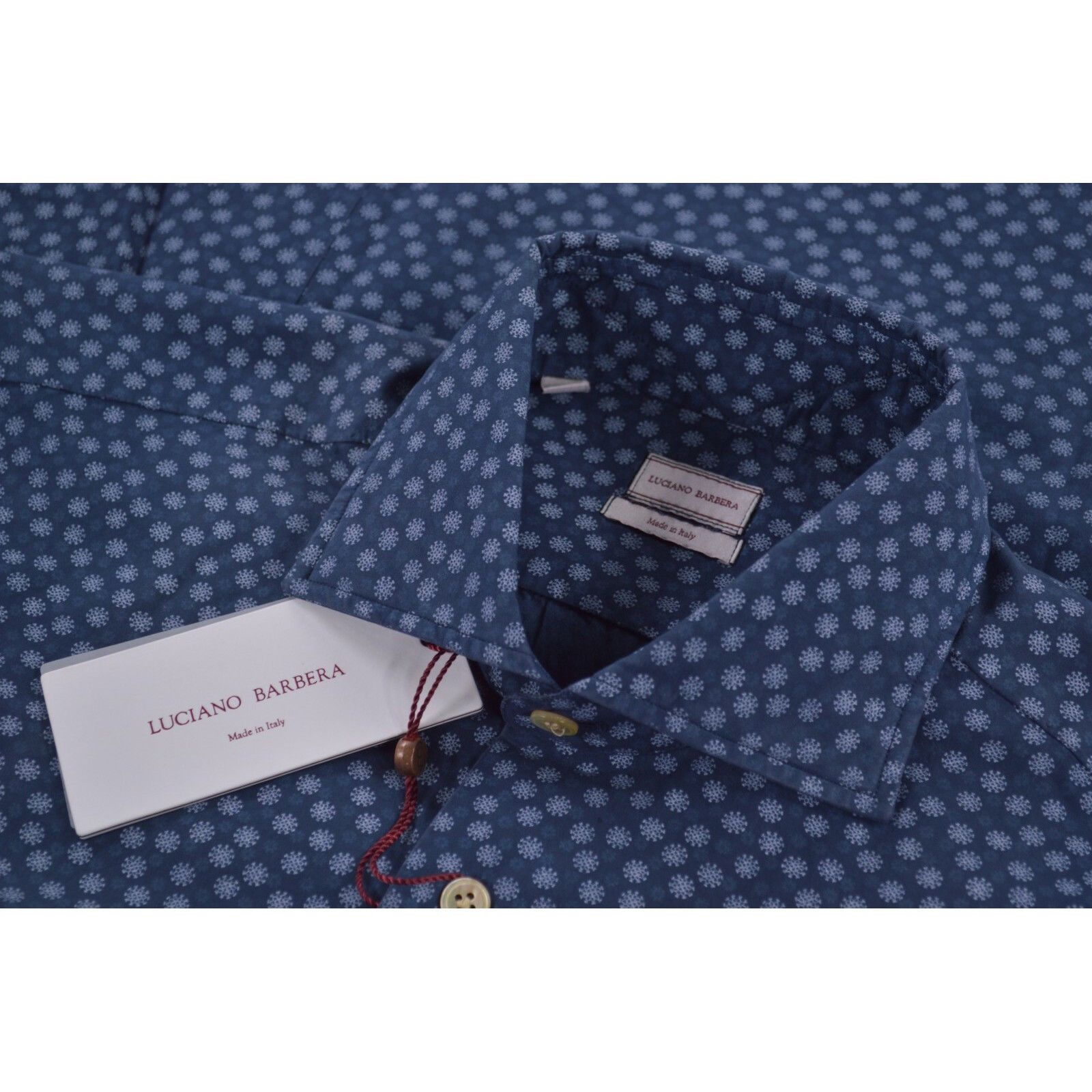 Luciano Barbera Luciano Barbera New with tags Shirt Size S US In Blue Size US S / EU 44-46 / 1 - 1 Thumbnail