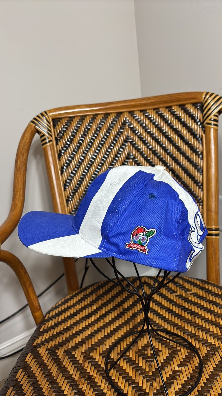 Vintage Vintage Scotland Flag Big Logo Blockhead Snapback Hat Size ONE SIZE - 2 Thumbnail