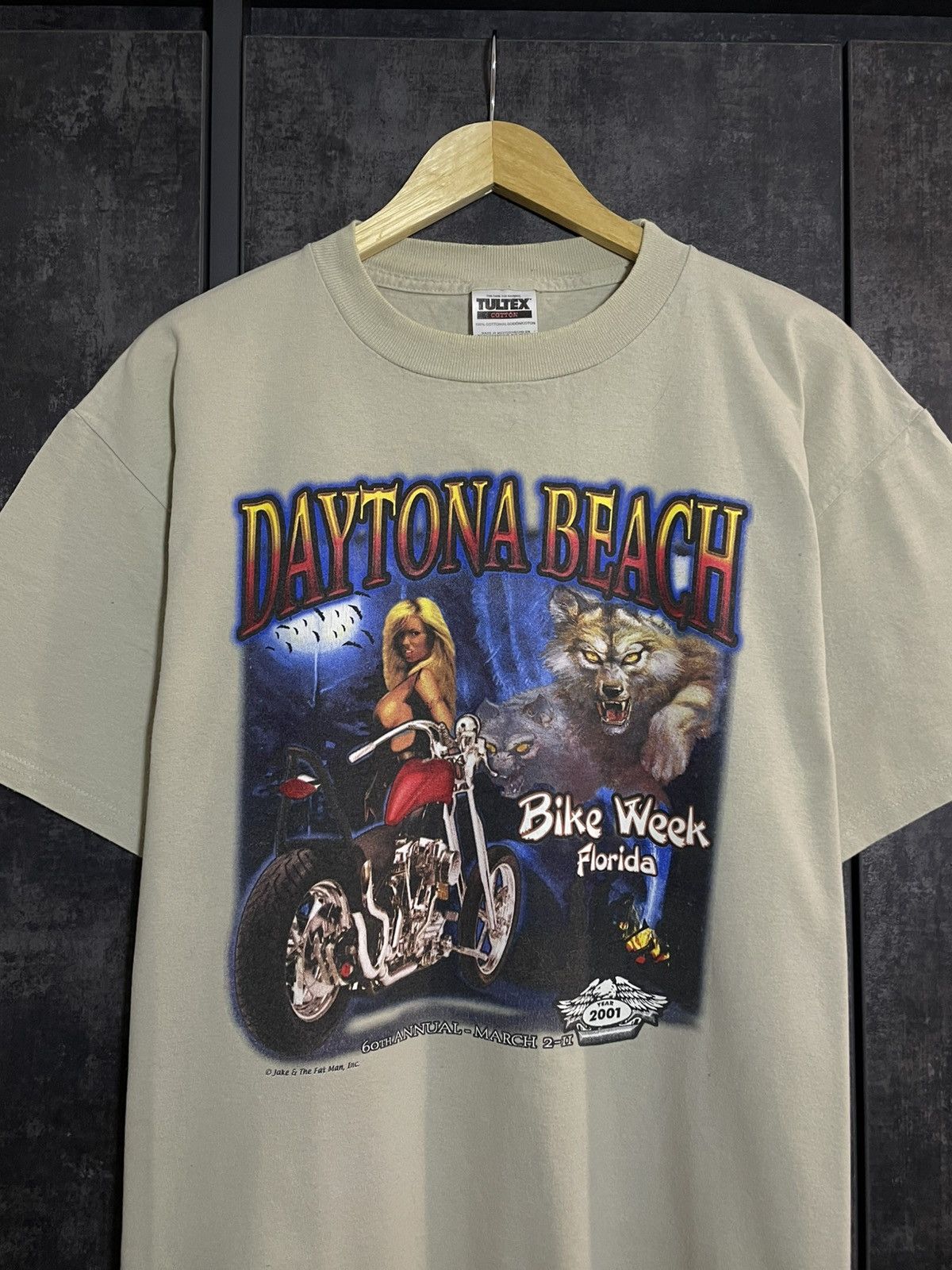 Band Tees Vintage 2001 Bike Week Pornstar Girl T-shirt ERD Y3 424 LGB Size US L / EU 52-54 / 3 - 5 Thumbnail
