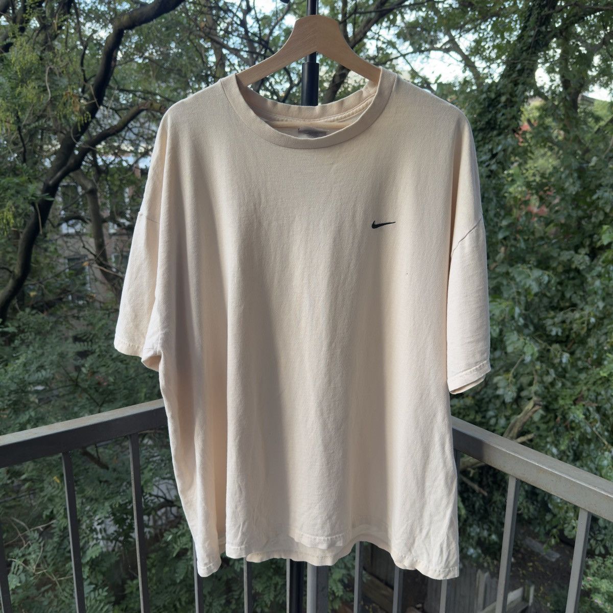 Vintage Nike Thrashed Faded Distressed Shirt ERD Grunge Chrome Size US XL / EU 56 / 4 - 1 Thumbnail