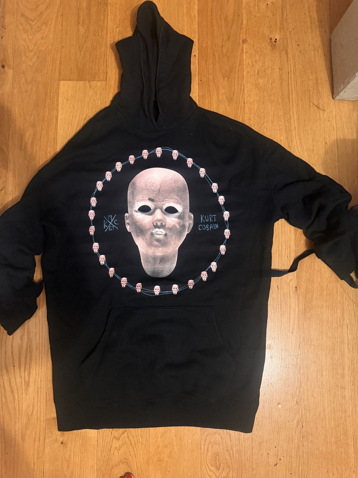 R13 Super Rare R13 Kurt Cobain Doll Face Hoodie Size US M / EU 48-50 / 2 - 1 Thumbnail