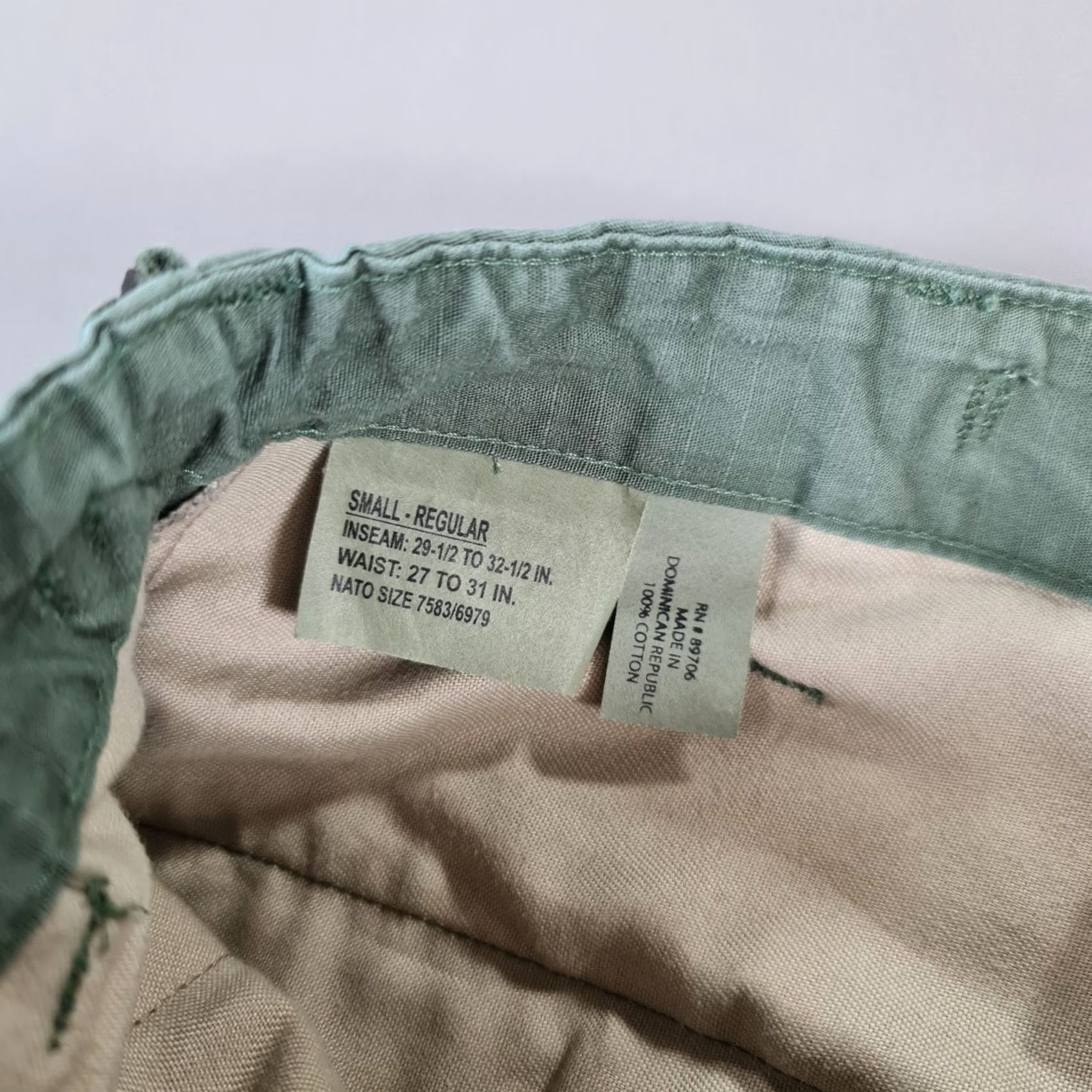 Propper Propper Cargo Trousers Khaki Green W29 L30 Ripstop Combat Utility Pants Regular Mens Size US 29 - 7 Thumbnail