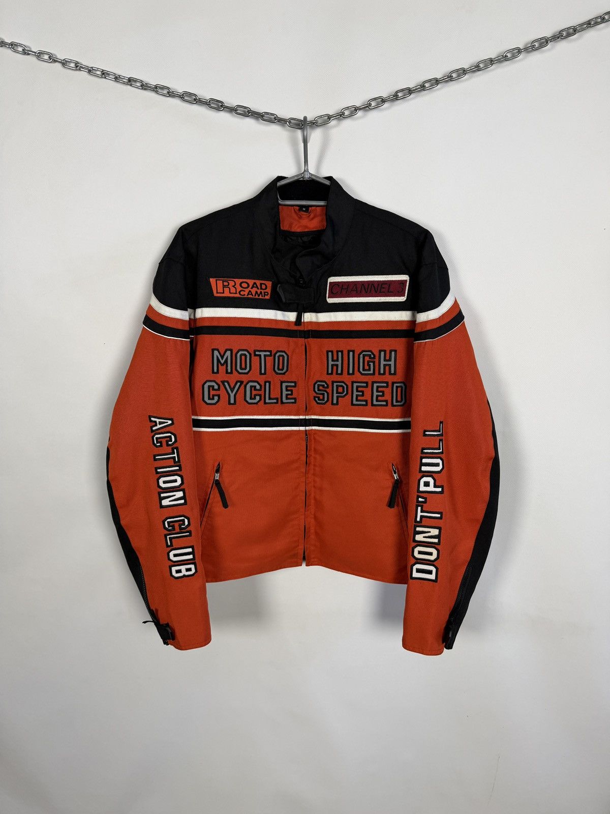 Vintage Moto High Cycle Speed Racing Jacket Road Camp Race-99 Size M Size US M / EU 48-50 / 2 - 1 Thumbnail
